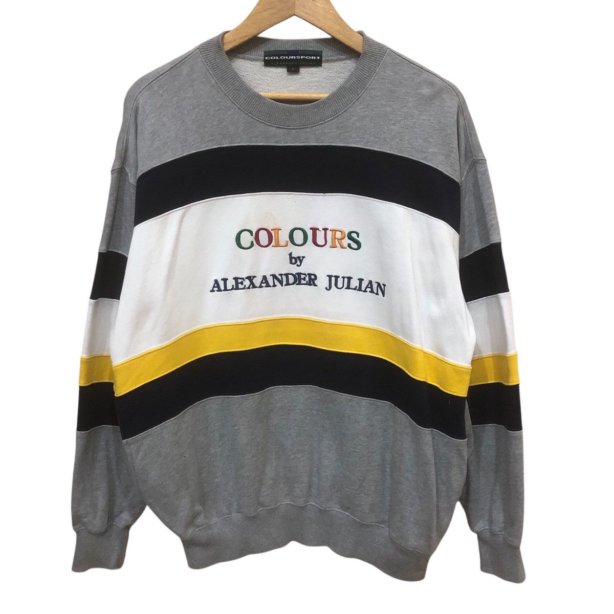 Alexander Julian Embroidery Colours By Alexander Julian Pullover Sweatshirt Size US L / EU 52-54 / 3 - 1 Thumbnail