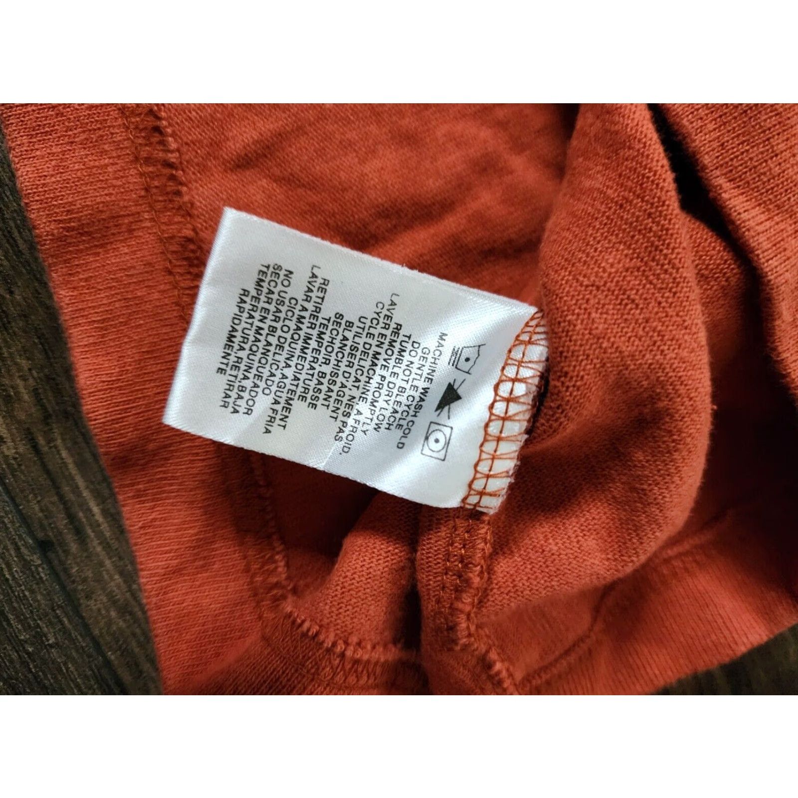 Harley Davidson VINTAGE Harley-Davidson Mens Orange Polo Shirt Long Sleeve M Size US M / EU 48-50 / 2 - 6 Thumbnail