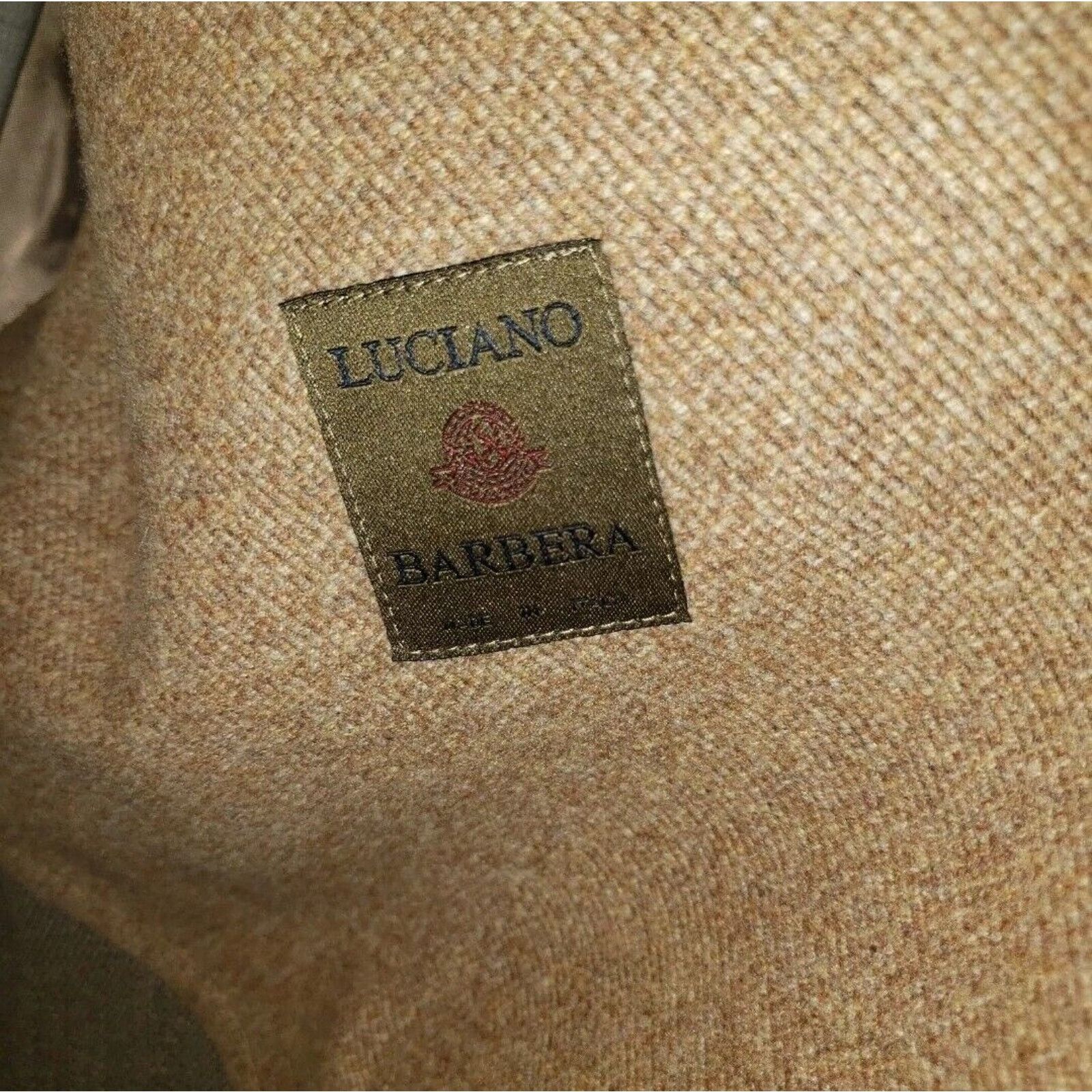 Luciano Barbera Luciano Barbera Wool Blend Jacket Size 52 In Solid Beige Size US L / EU 52-54 / 3 - 6 Thumbnail