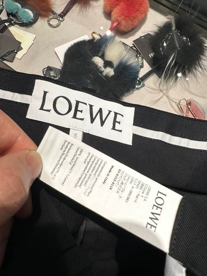 Loewe Loewe size S Wool slacks Size 28" / US 6 / IT 42 - 5 Thumbnail