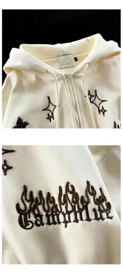 Other Embroidered Cardigan Hoodies Size US XL / EU 56 / 4 - 4 Thumbnail