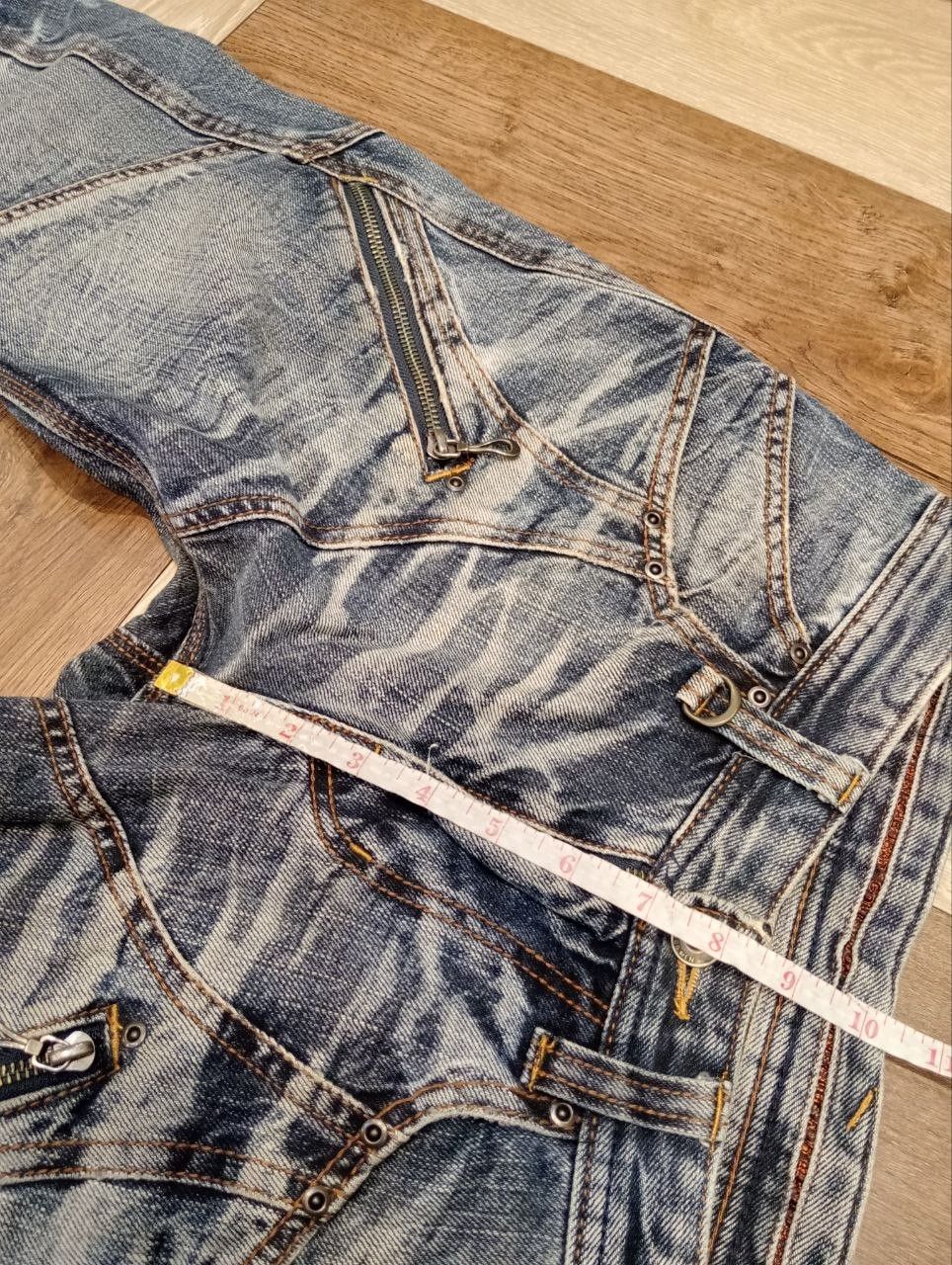 Nicole Club JAPANESE NICOLE CLUB FOR MEN BLUE DENIM FLARED PANTS Size US 30 / EU 46 - 14 Thumbnail