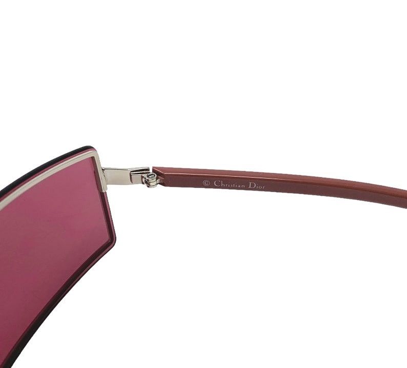 Dior Christian Dior Sunglasses Victim 2 Shield Mask Vintage Size ONE SIZE - 4 Thumbnail