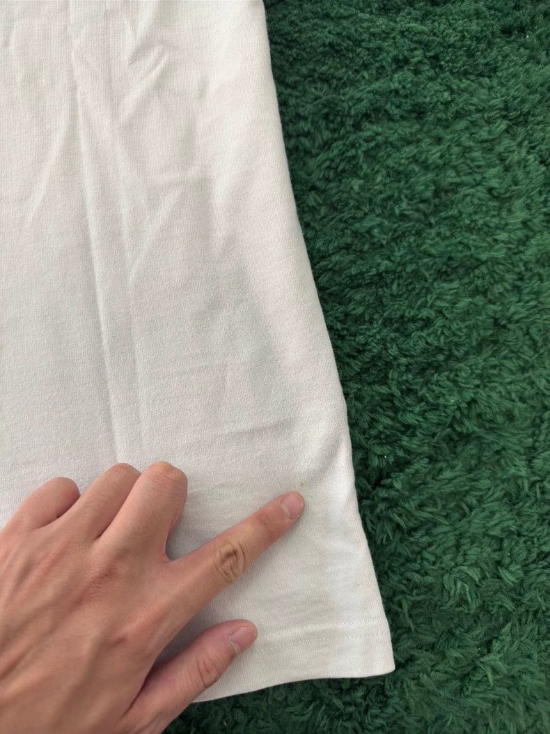 Balenciaga Balenciaga White and Blue Embroidered Coke Short Sleeve Size US XS / EU 42 / 0 - 6 Thumbnail