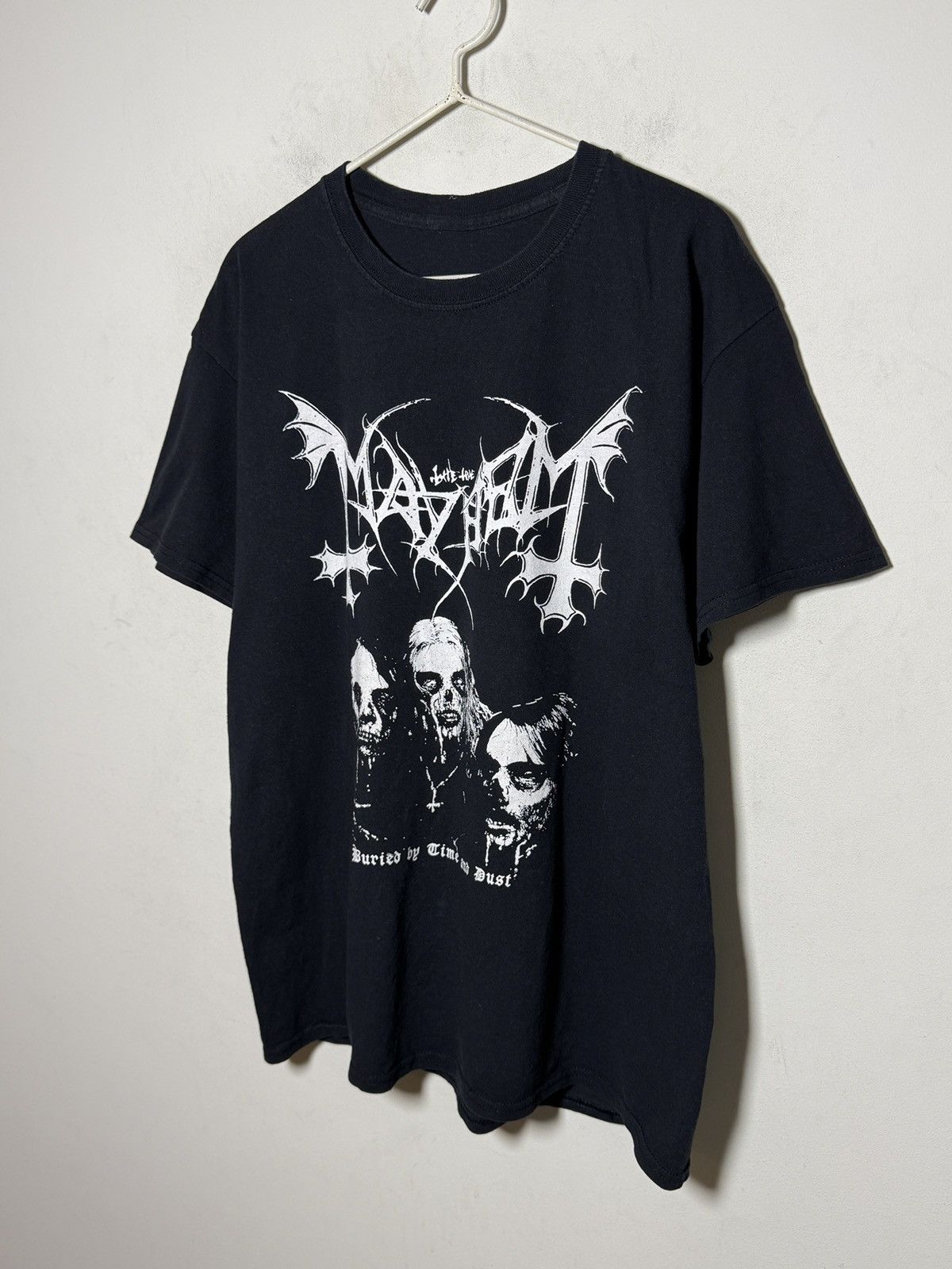 Band Tees Mayhem “Buried by Time and Dust” graphic tee. Size US L / EU 52-54 / 3 - 2 Thumbnail