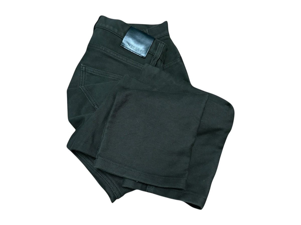 Jil Sander Vintage Jil Sander Slim-Fit Dark Green Denims Size US 28 / EU 44 - 1 Thumbnail