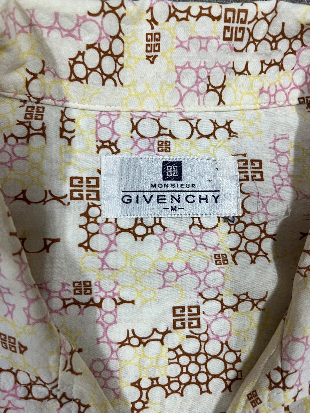 Givenchy Vintage givenchy monsieur short sleeve shirt button Size US M / EU 48-50 / 2 - 8 Thumbnail