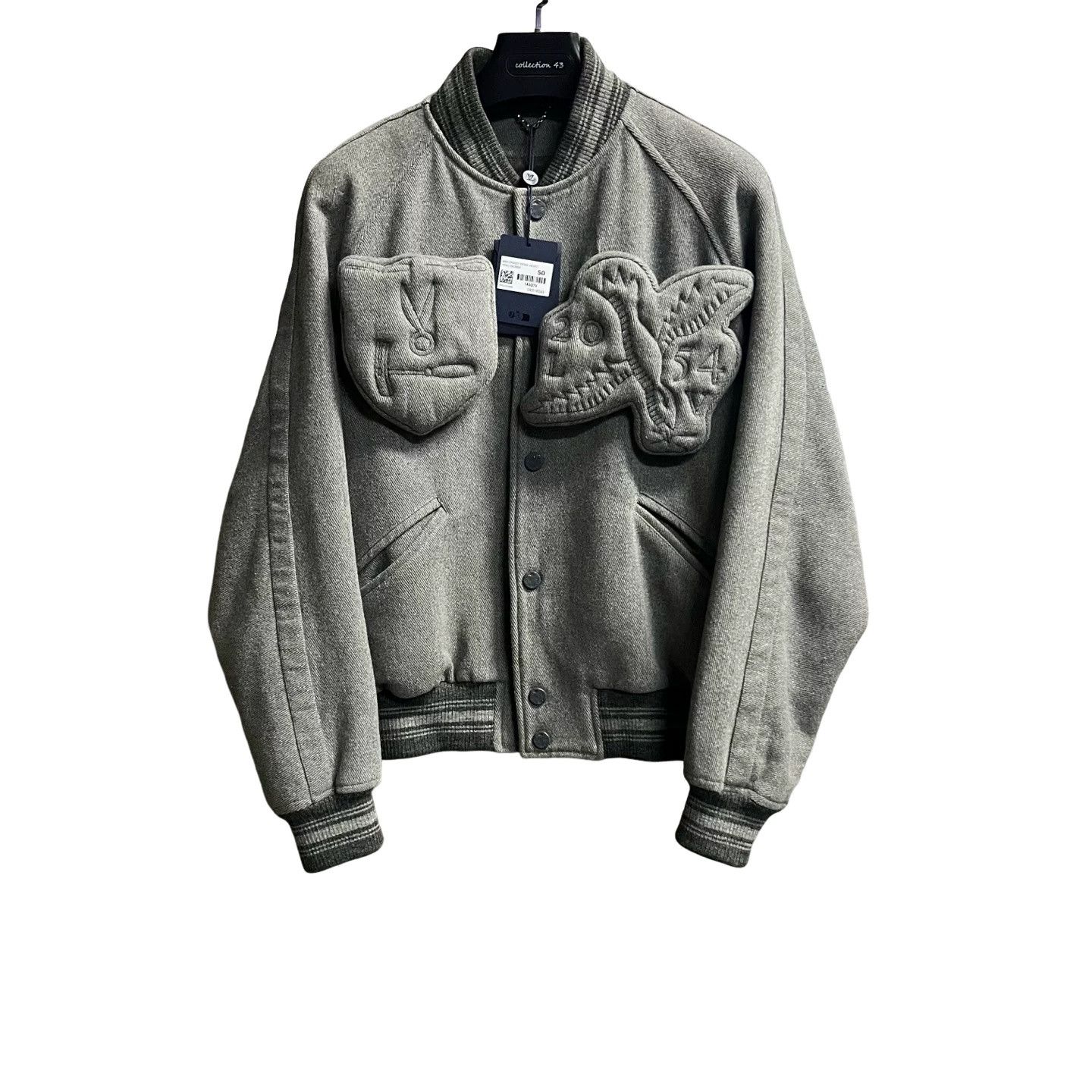 Louis Vuitton Louis Vuitton Craggy Patch Varsity Jacket 50 Size US M / EU 48-50 / 2 - 1 Thumbnail
