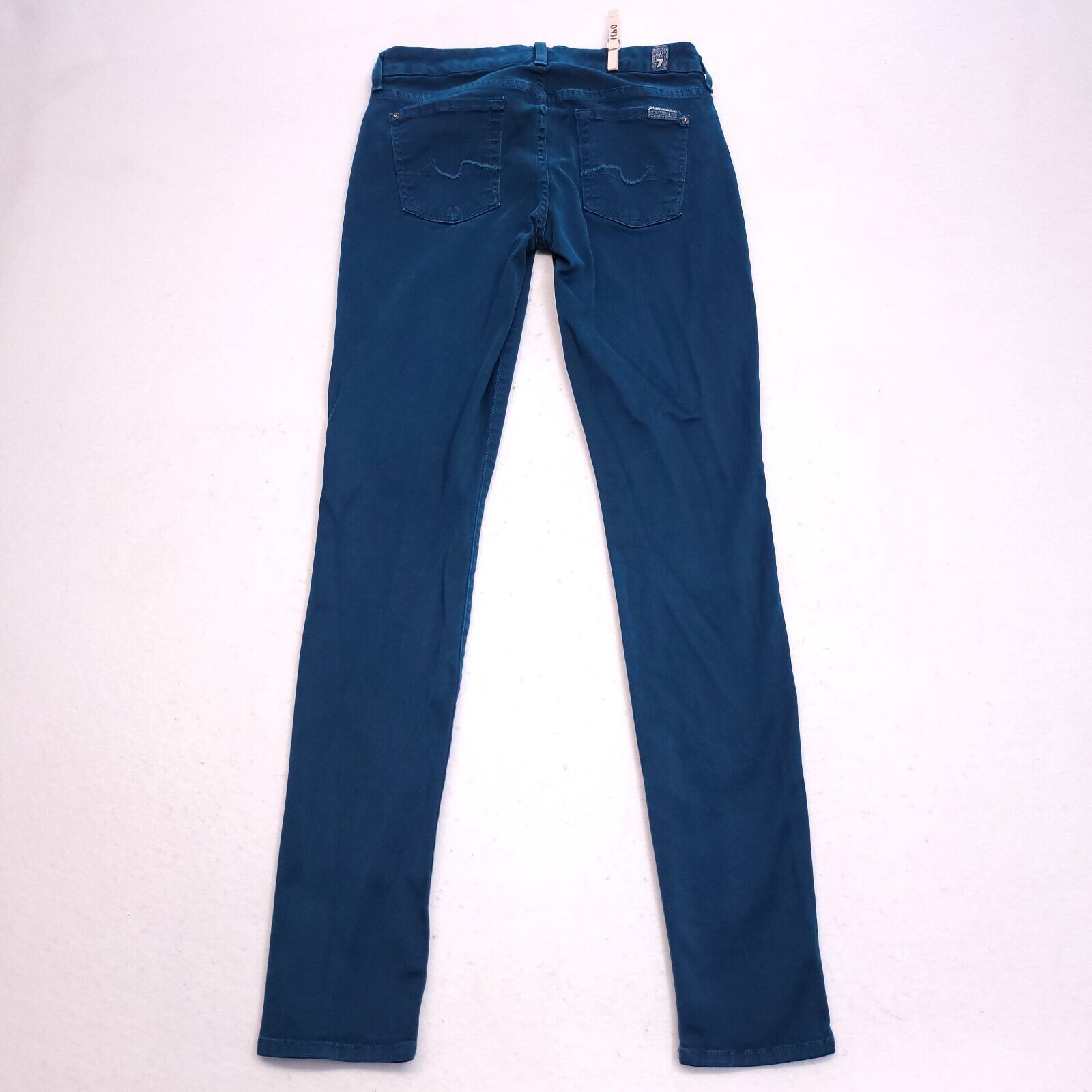 7 For All Mankind 7 For All Mankind Medium Wash Denim Jeans Women Size 25 Blue Size 28" / US 6 / IT 42 - 8 Thumbnail