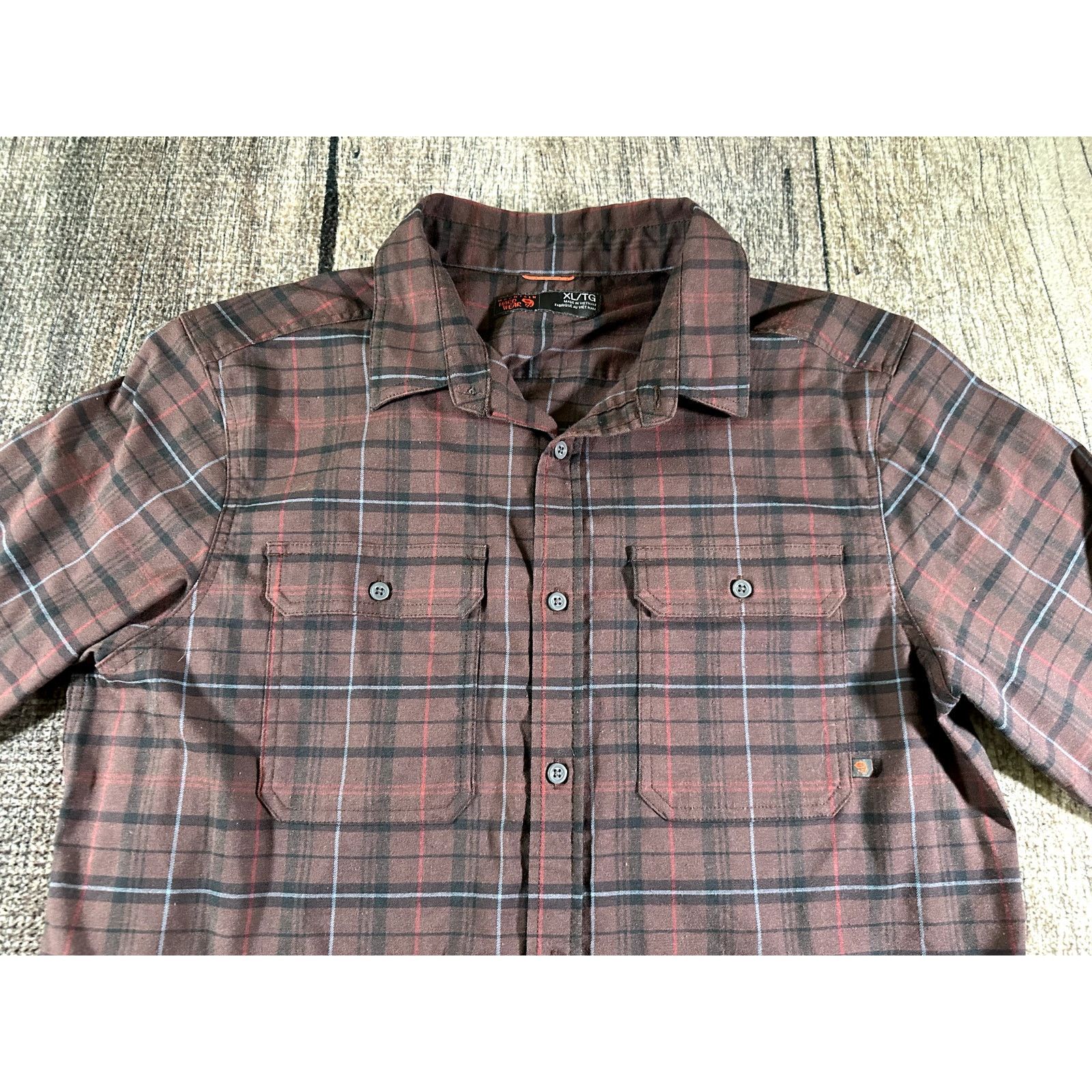 Mountain Hardwear Mountain Hardwear Stretchstone Flannel Shirt XL Button Down Size US XL / EU 56 / 4 - 2 Thumbnail