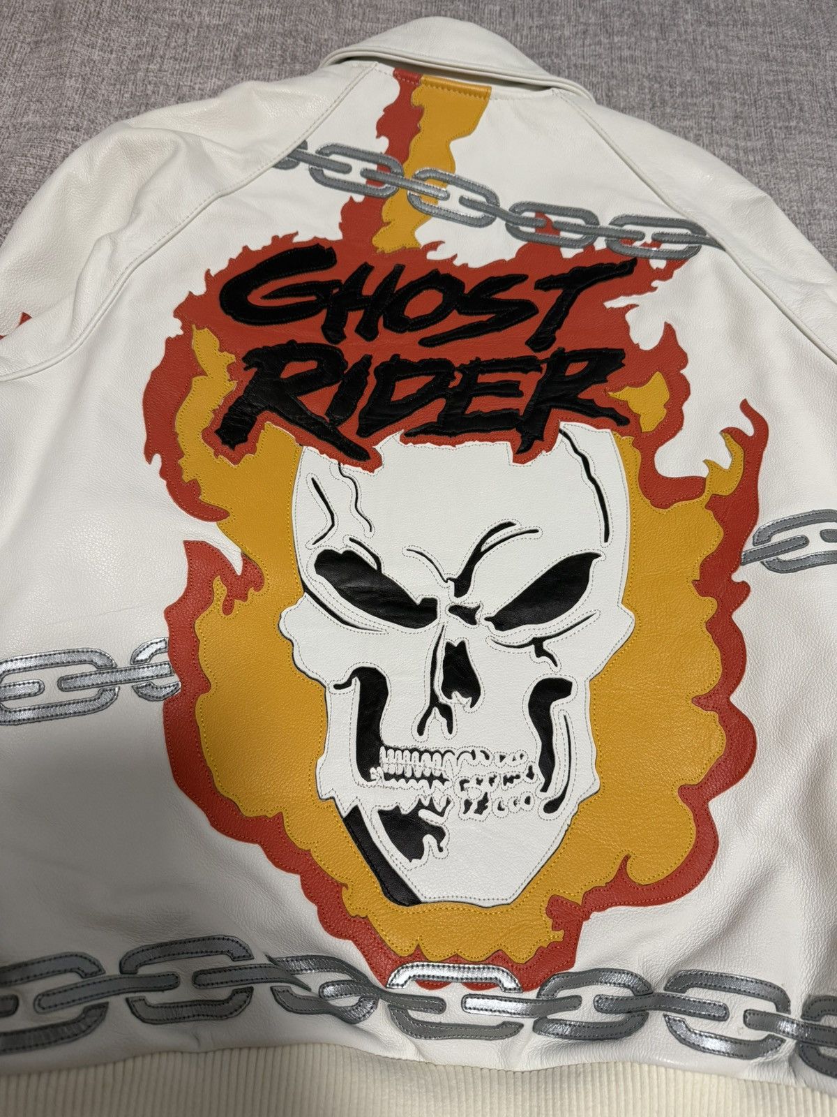 Supreme × Vanson Leathers Supreme vanson leathers ghost Rider Jacket Size US L / EU 52-54 / 3 - 7 Thumbnail