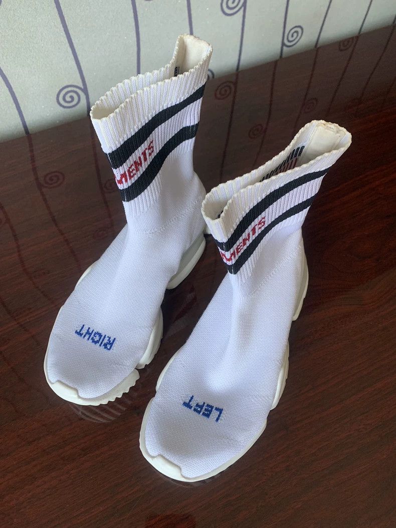 Vetements Vetements Collaboration socks boots with elastic knitted s Size US 5.5 / IT 35.5 - 2 Thumbnail