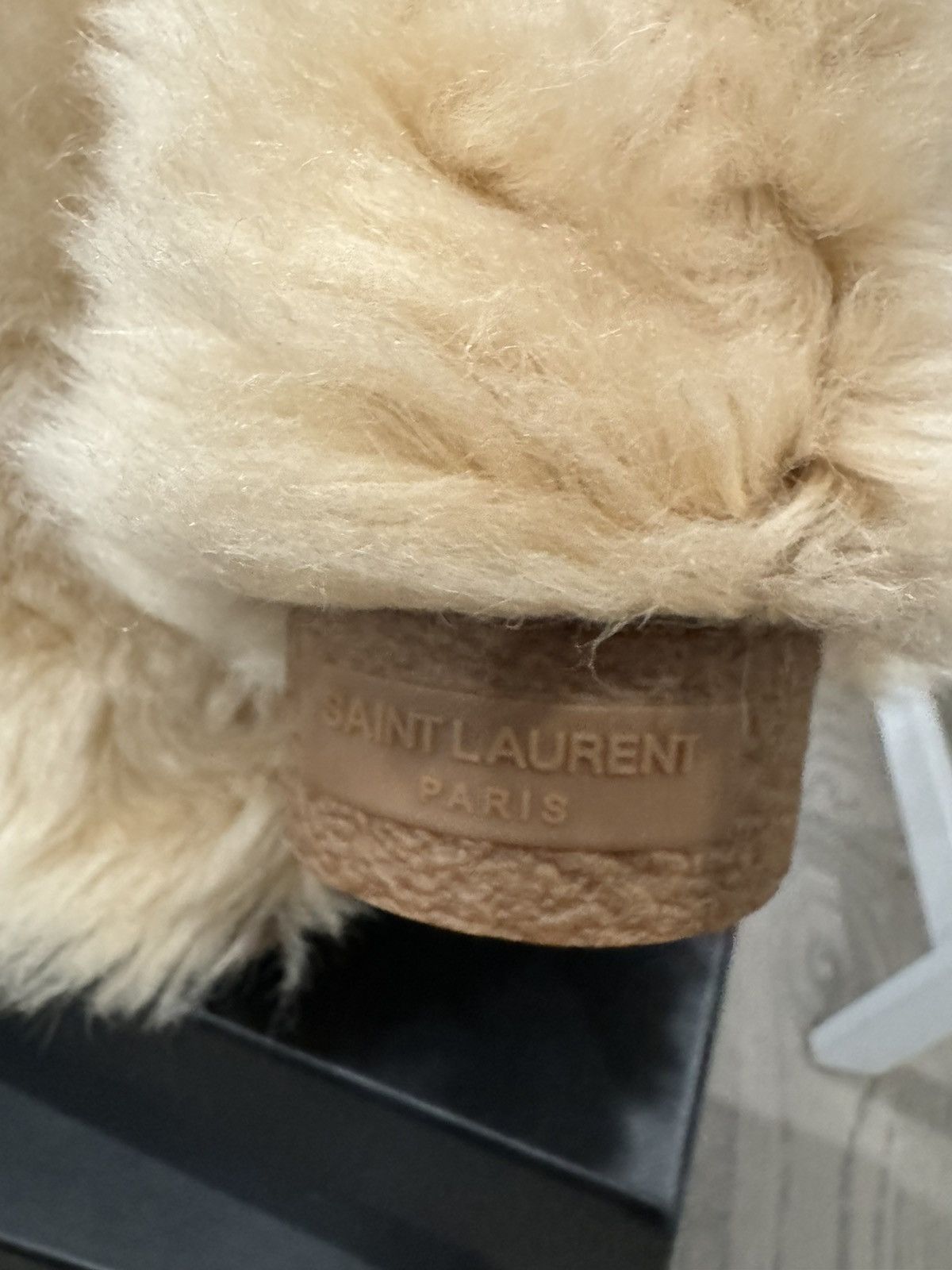 Saint Laurent Paris Saint Laurent NEW Furry Lamb Fur Boots Size 46 Size US 9 / EU 42 - 6 Thumbnail
