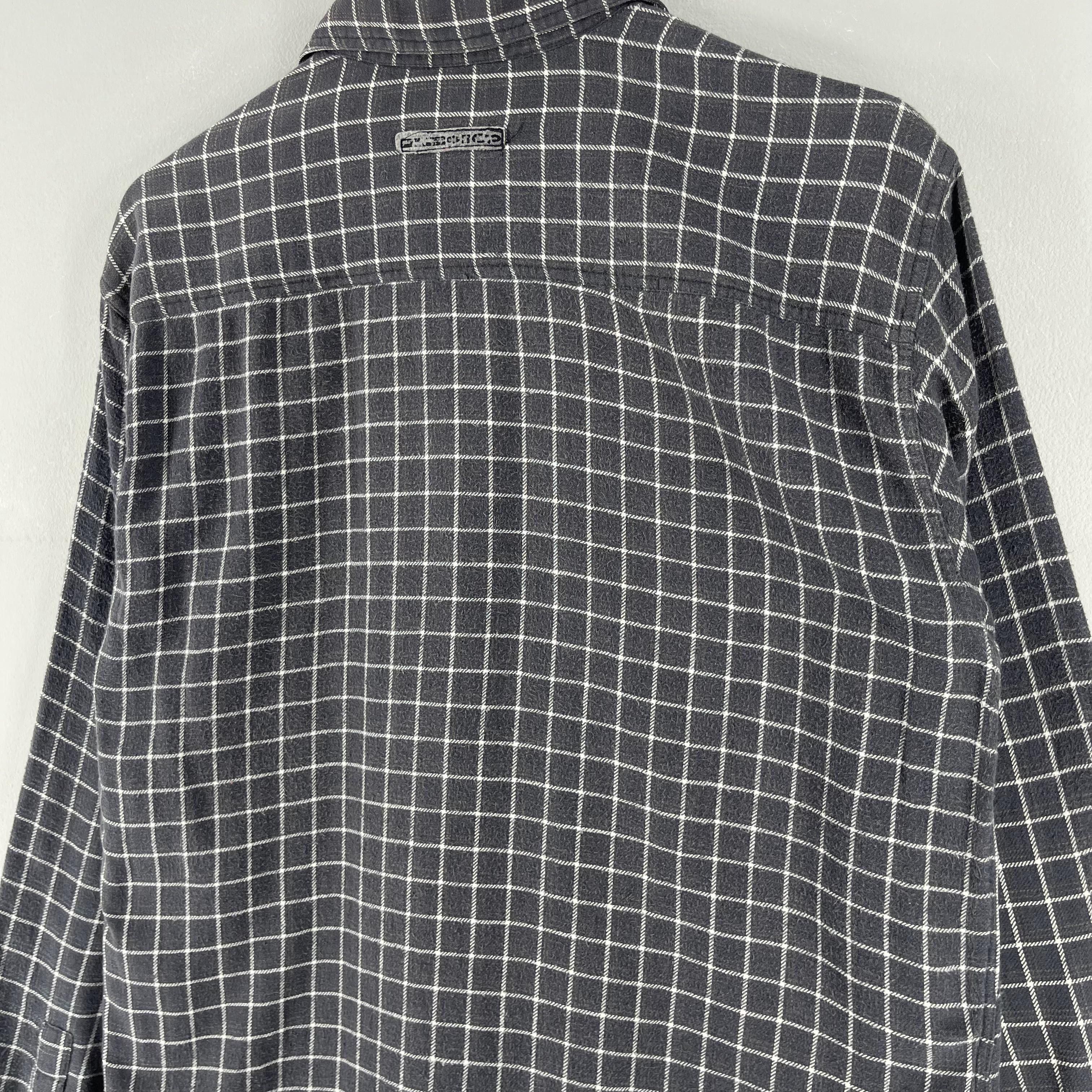 Flannel Vintage OCEAN PACIFIC Checkered Board Flannel Small Size US S / EU 44-46 / 1 - 11 Thumbnail