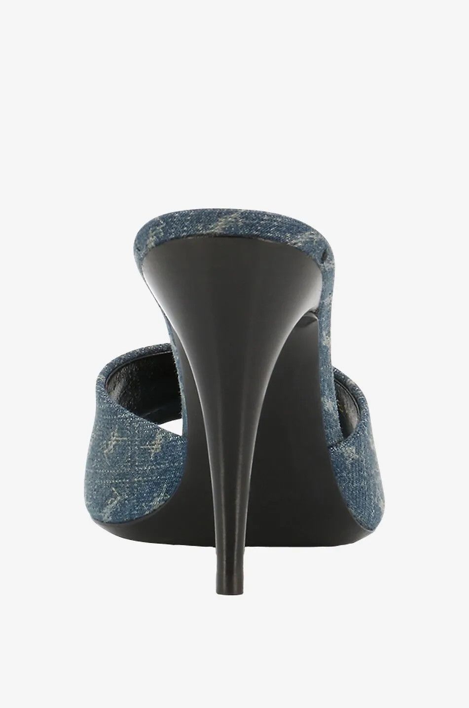 Saint Laurent Paris o1bcso1str1124 La 16 Mules in Medium Blue Size US 7 / IT 37 - 3 Thumbnail