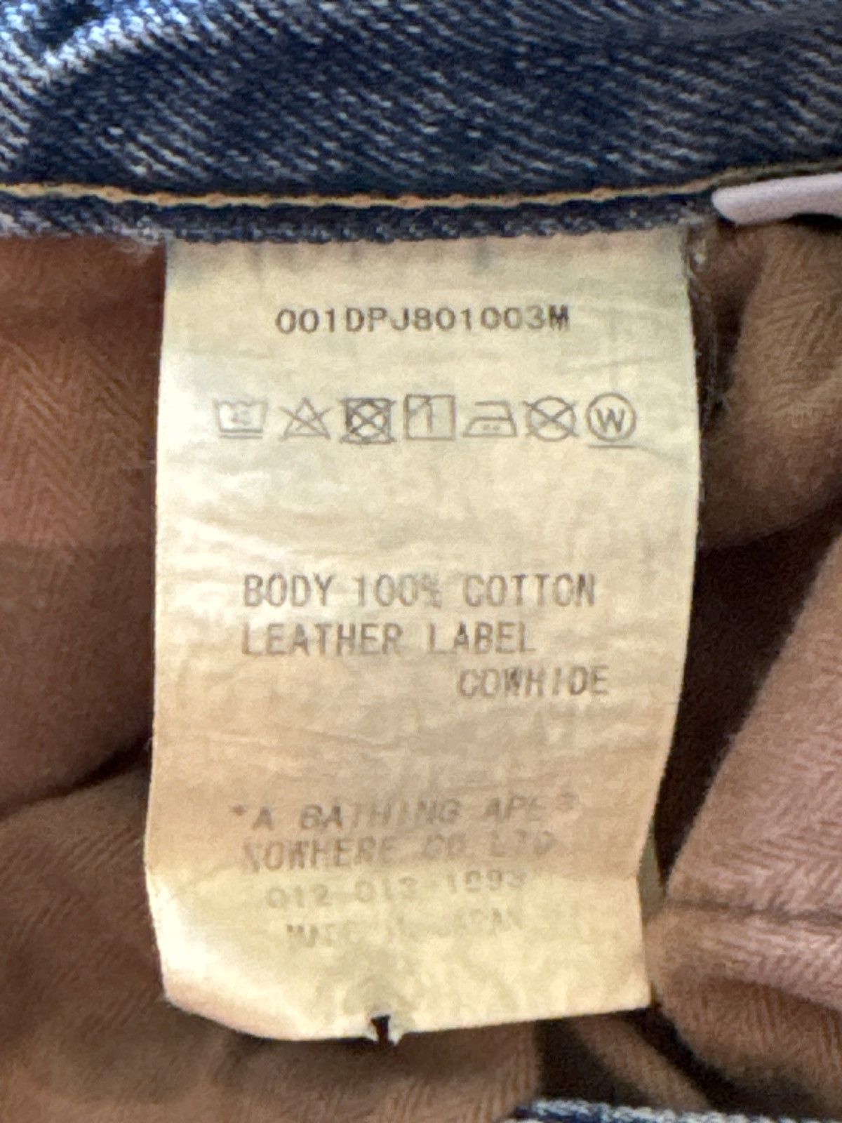 Bape Bathing Ape Jeans Size US 32 / EU 48 - 9 Thumbnail