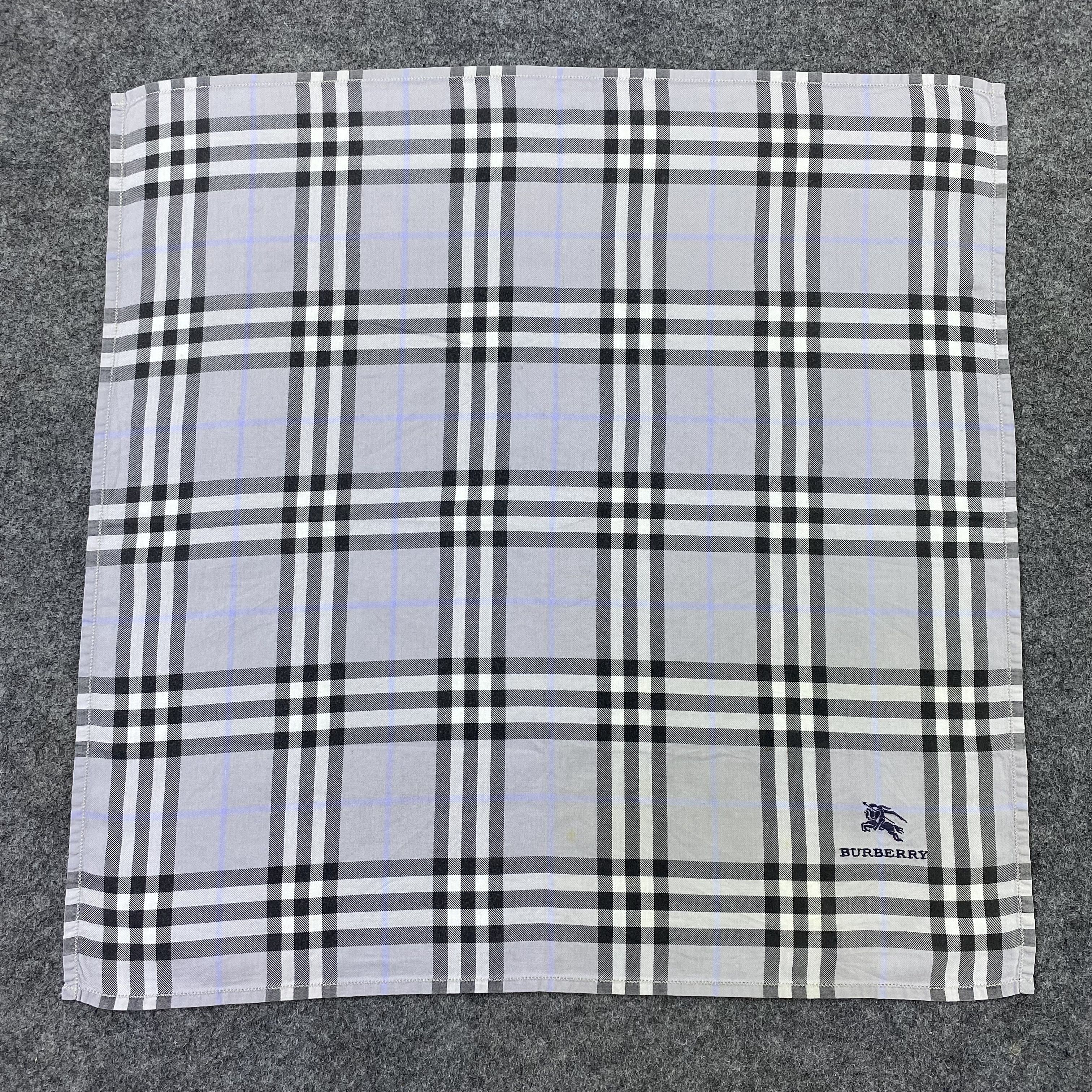 Burberry Burberry Handkerchief Neckerchief Bandana-B1696 Size ONE SIZE - 3 Thumbnail