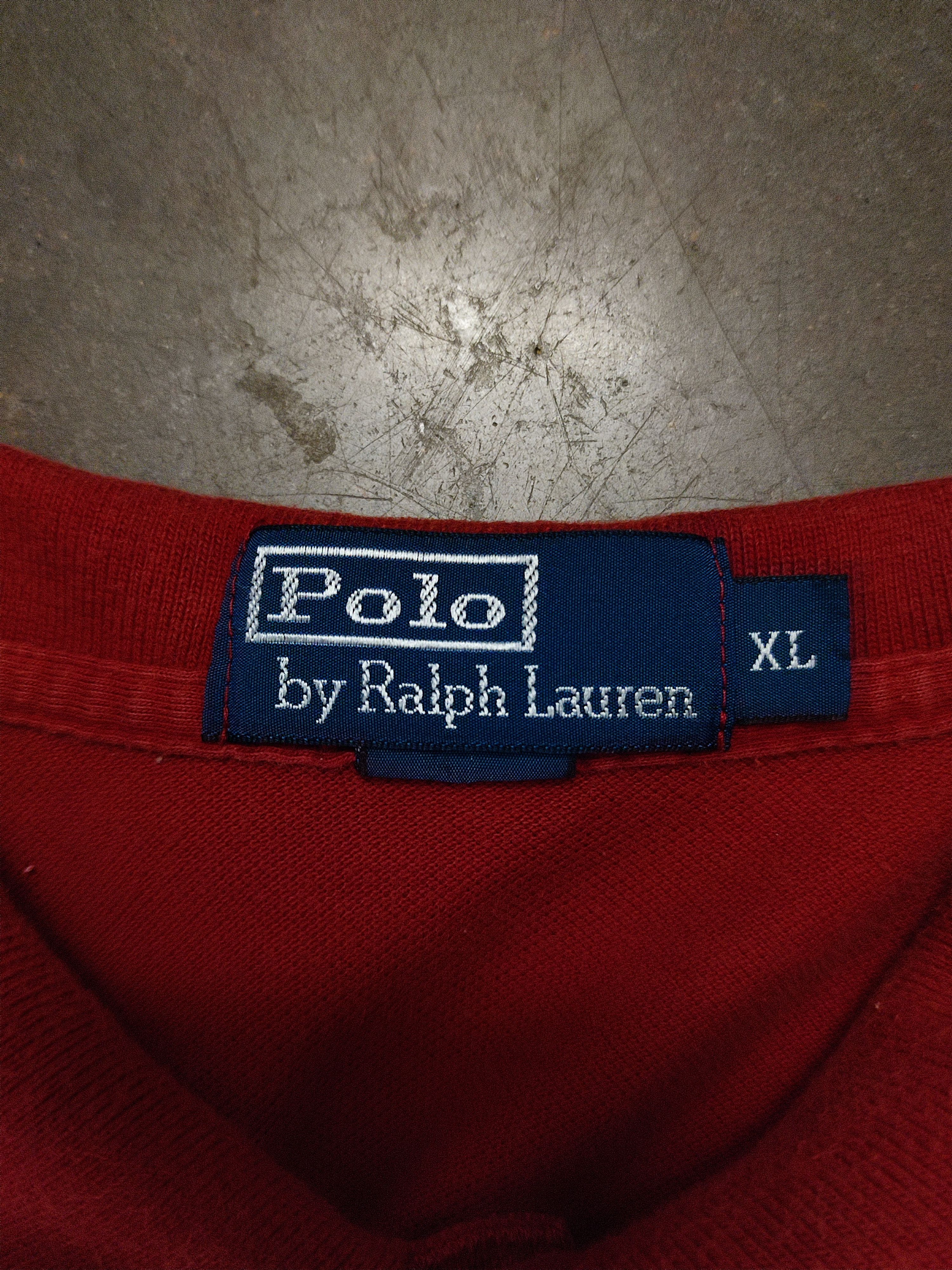 Polo Ralph Lauren Men’s Red Short Sleeve Cotton Polo Shirt Size US XL / EU 56 / 4 - 4 Thumbnail