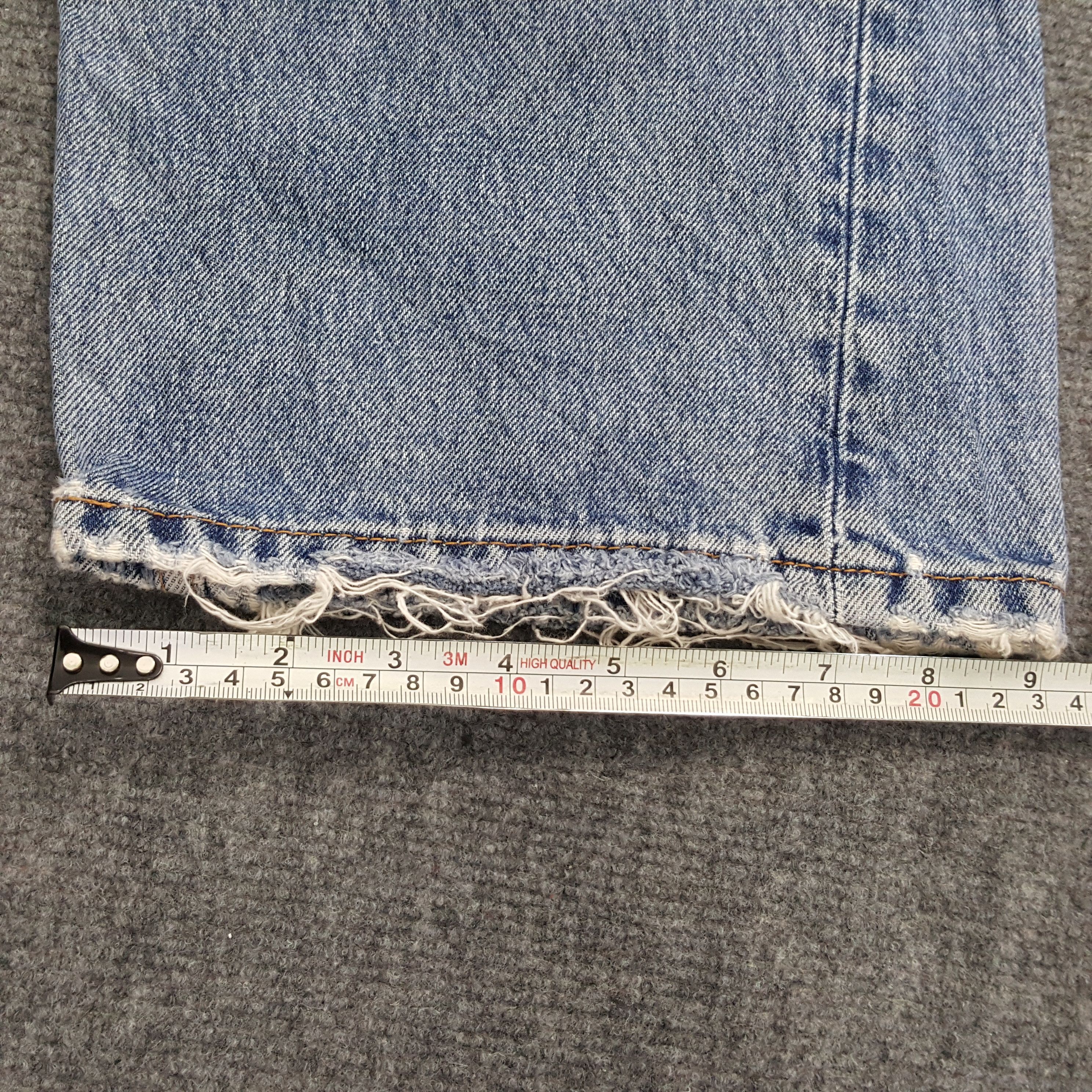Levi's × Vintage Levi's American Distressed Style Baggy Denim Jeans Size US 36 / EU 52 - 11 Thumbnail