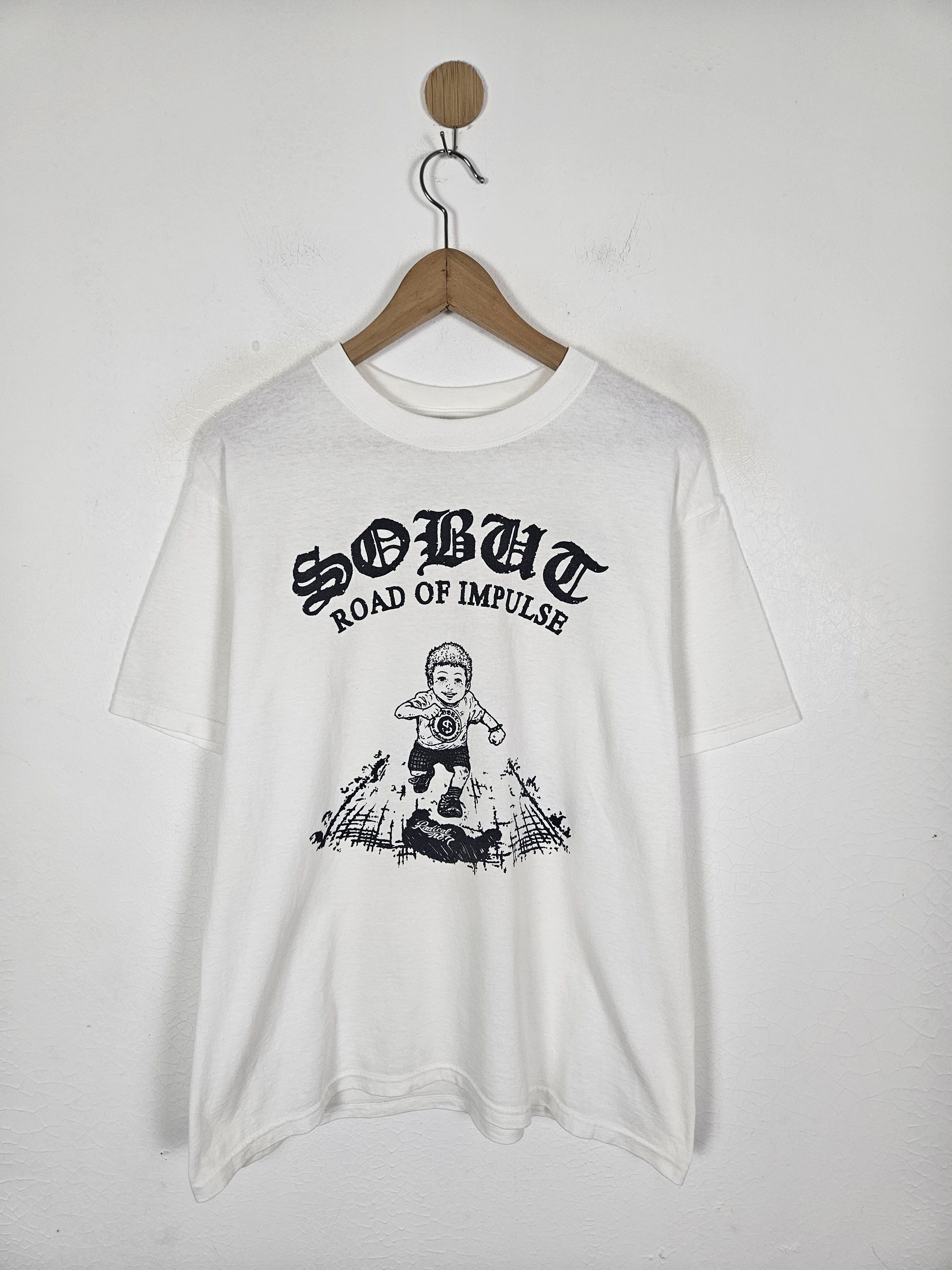 Band Tees Vintage Sobut Road of Impulse 90s Punk Rock Band Shirt Size US M / EU 48-50 / 2 - 1 Thumbnail