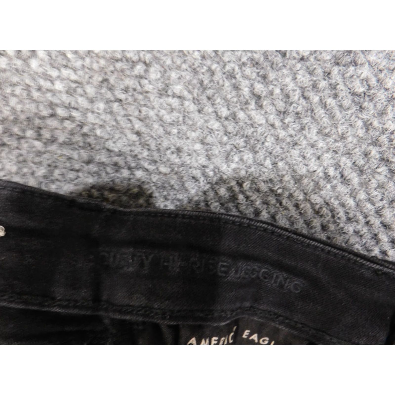 American Eagle Outfitters American Eagle Outfitters Jeans Womens 6 Jegging Black Distressed Dark Retro Size 28" / US 6 / IT 42 - 5 Thumbnail