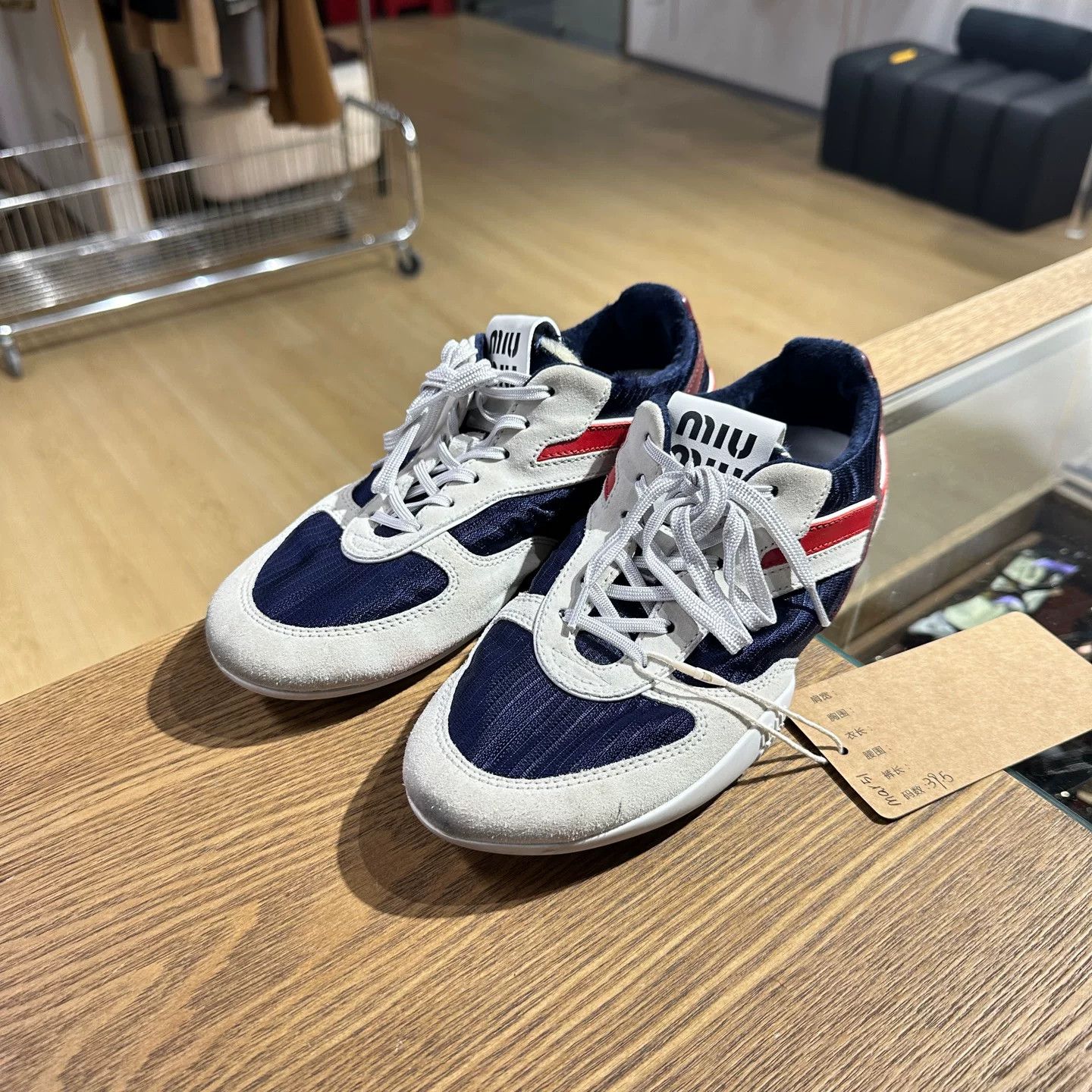 Miu Miu Miu Miu Multi Lowtop Sneakers us_5 Women Size US 5 / IT 35 - 1 Thumbnail