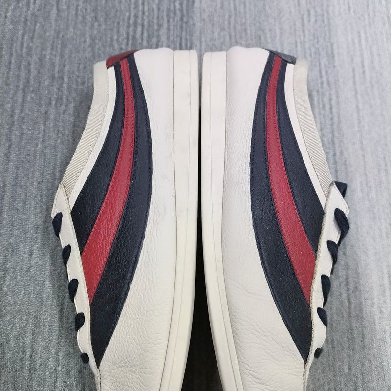 Gucci Gucci Falacer Casual Sneakers in White, Black, Red Size US 10.5 / EU 43-44 - 5 Thumbnail