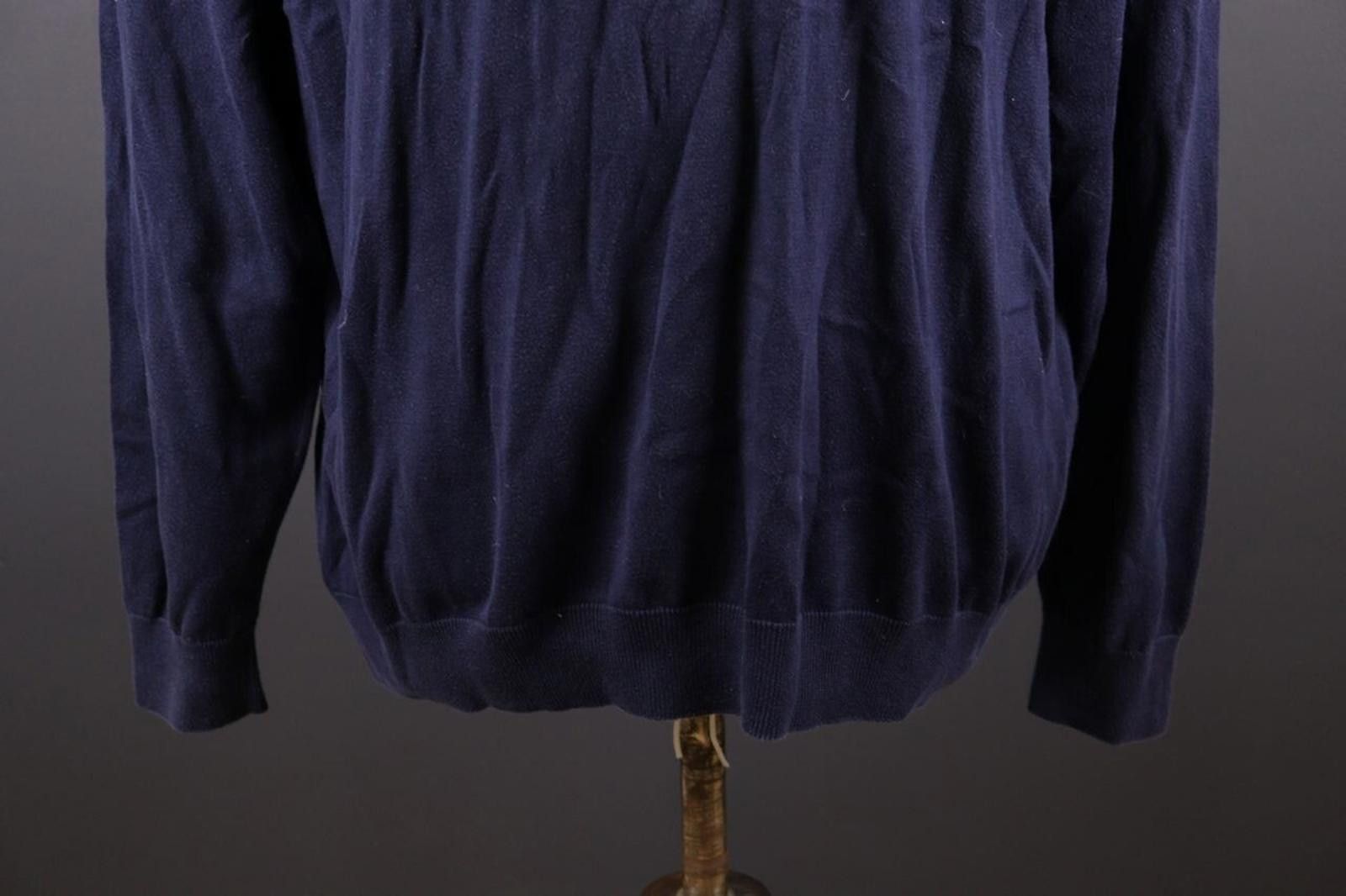 Lacoste Lacoste Blue Vintage Knit Sweater Size FR 8 / US 3XL Size US XXL / EU 58 / 5 - 2 Thumbnail