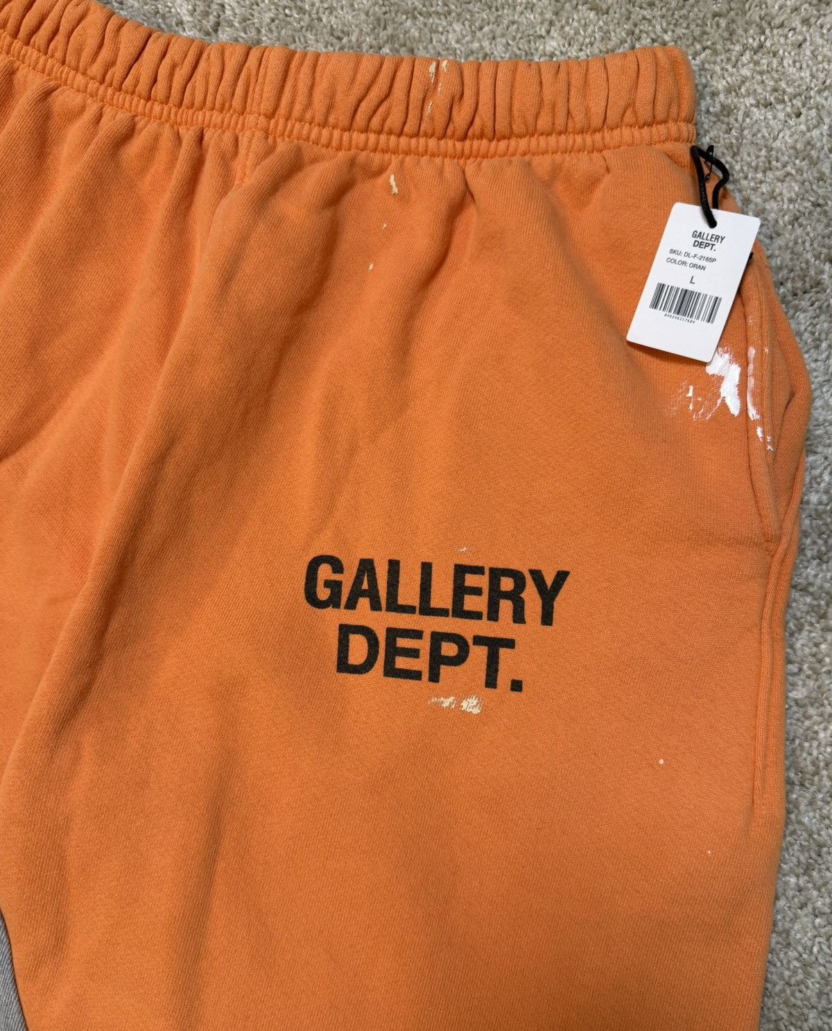 Gallery Dept. Gallery Dept. Painted Flare Sweatpants Orange Size US 34 / EU 50 - 3 Thumbnail