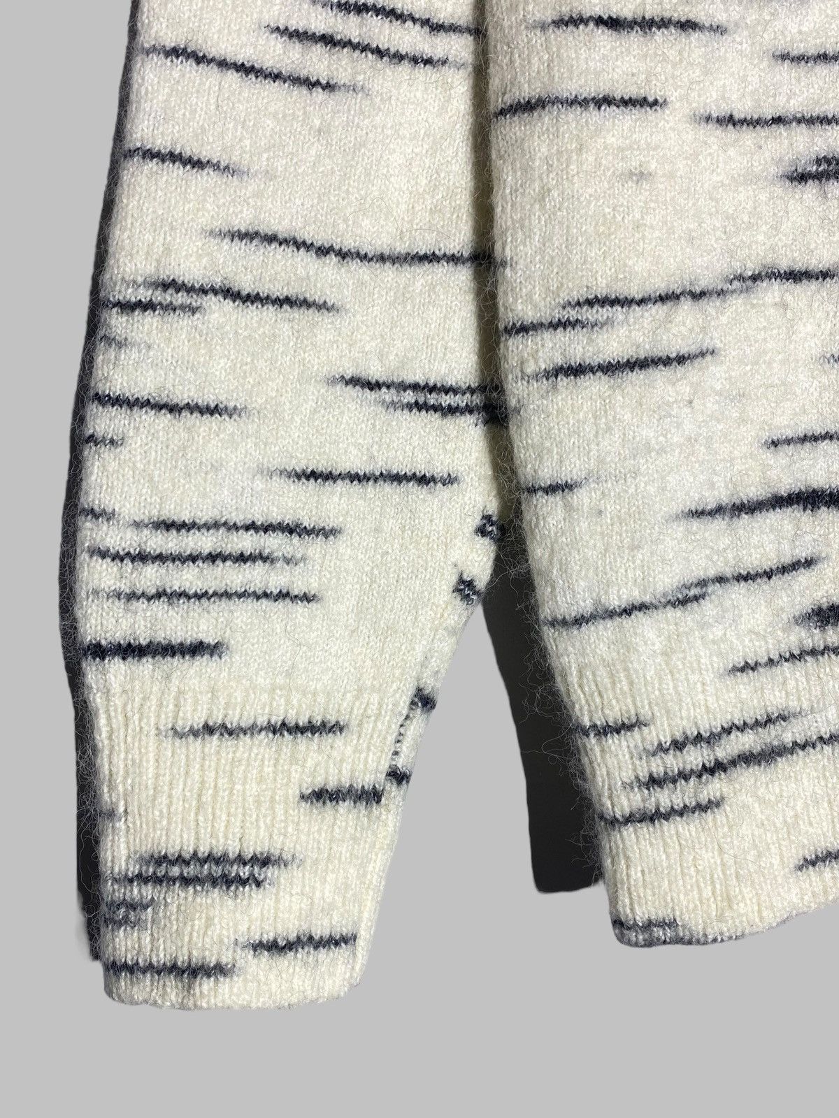 Allsaints All Saints Flux Crew Jumper Alpaca Wool Sweater Size US XS / EU 42 / 0 - 6 Thumbnail