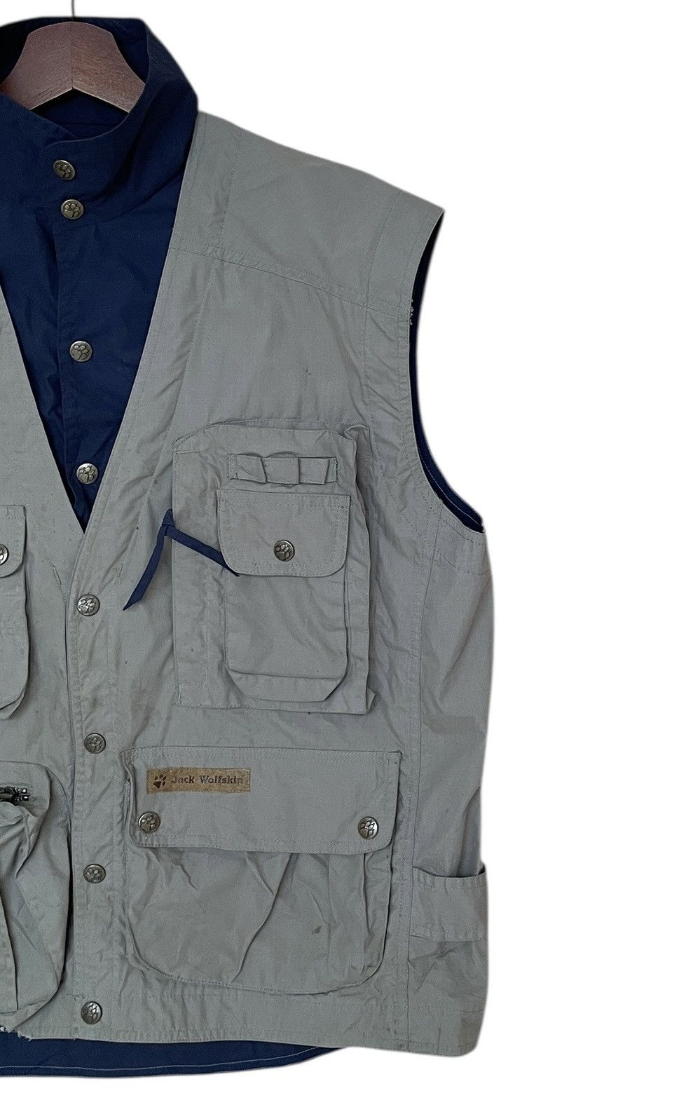 Jack Wolfskin × Vintage Vintage Brand Jack Wolfskin Vest 1990s Size US L / EU 52-54 / 3 - 4 Thumbnail