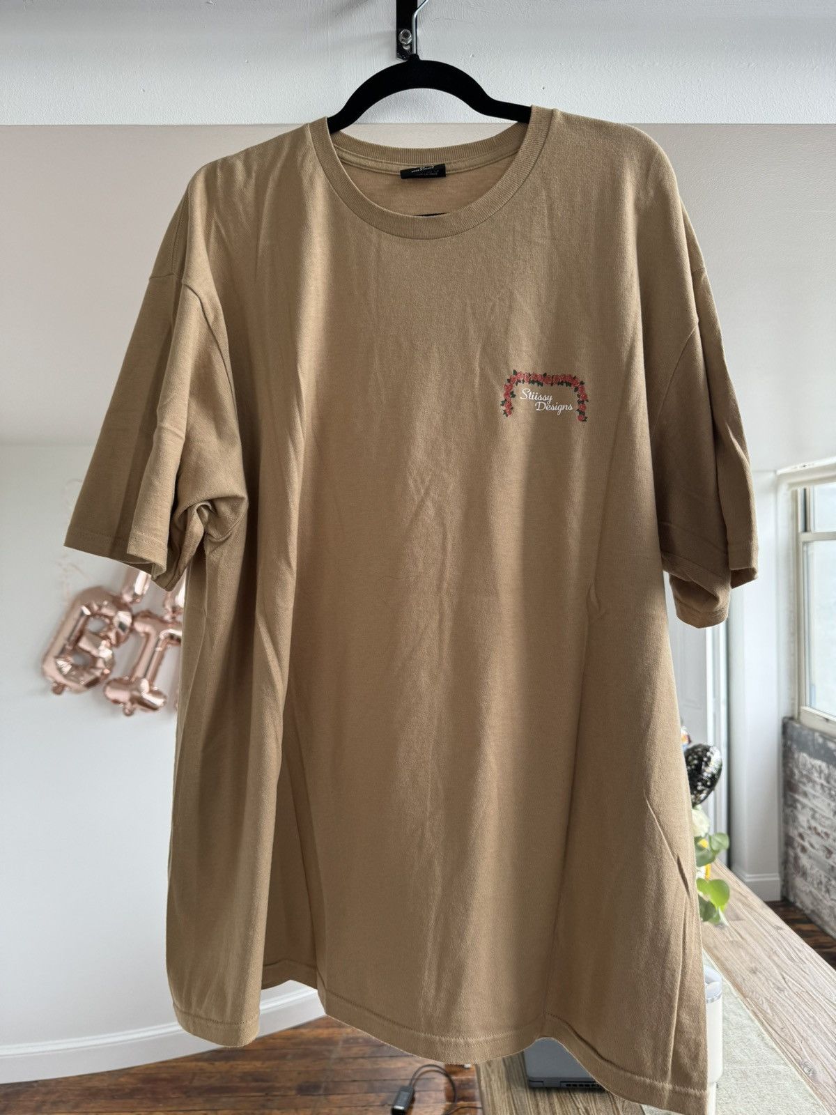 Stussy Stussy rose tee Size US XL / EU 56 / 4 - 2 Thumbnail