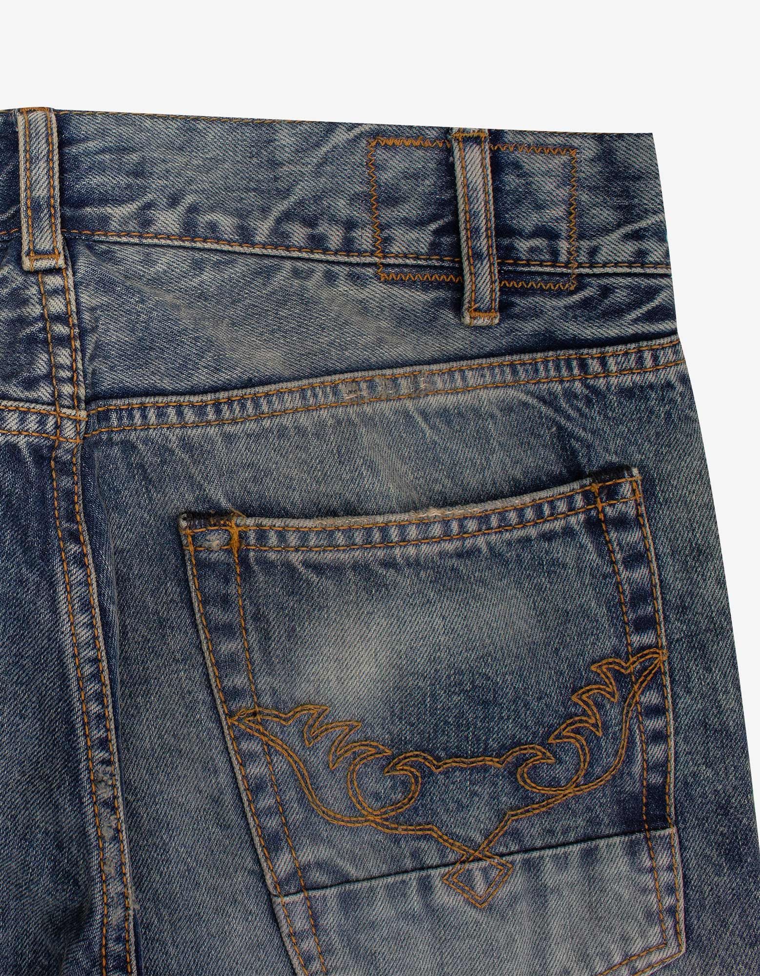 Light Blue Malibu Distressed Jeans
