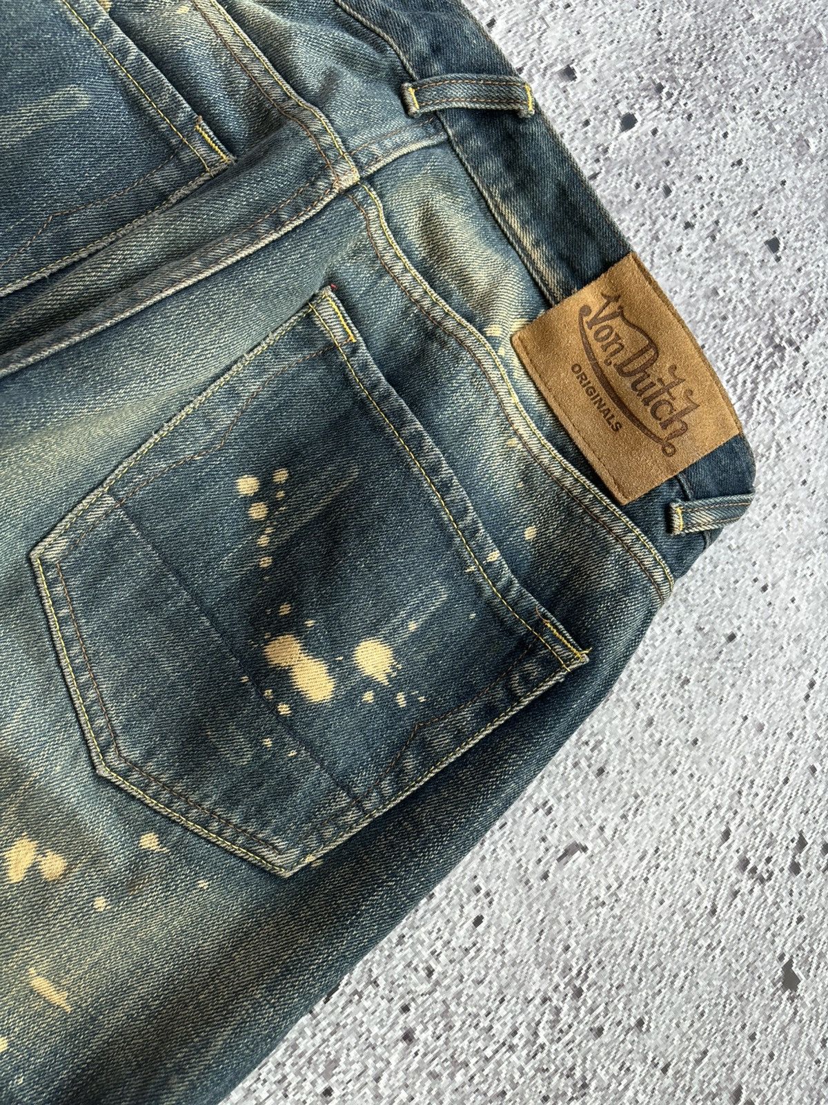 Hysteric Glamour 2000's Von Dutch kustommade Denim bootcut Style Size US 31 - 5 Thumbnail