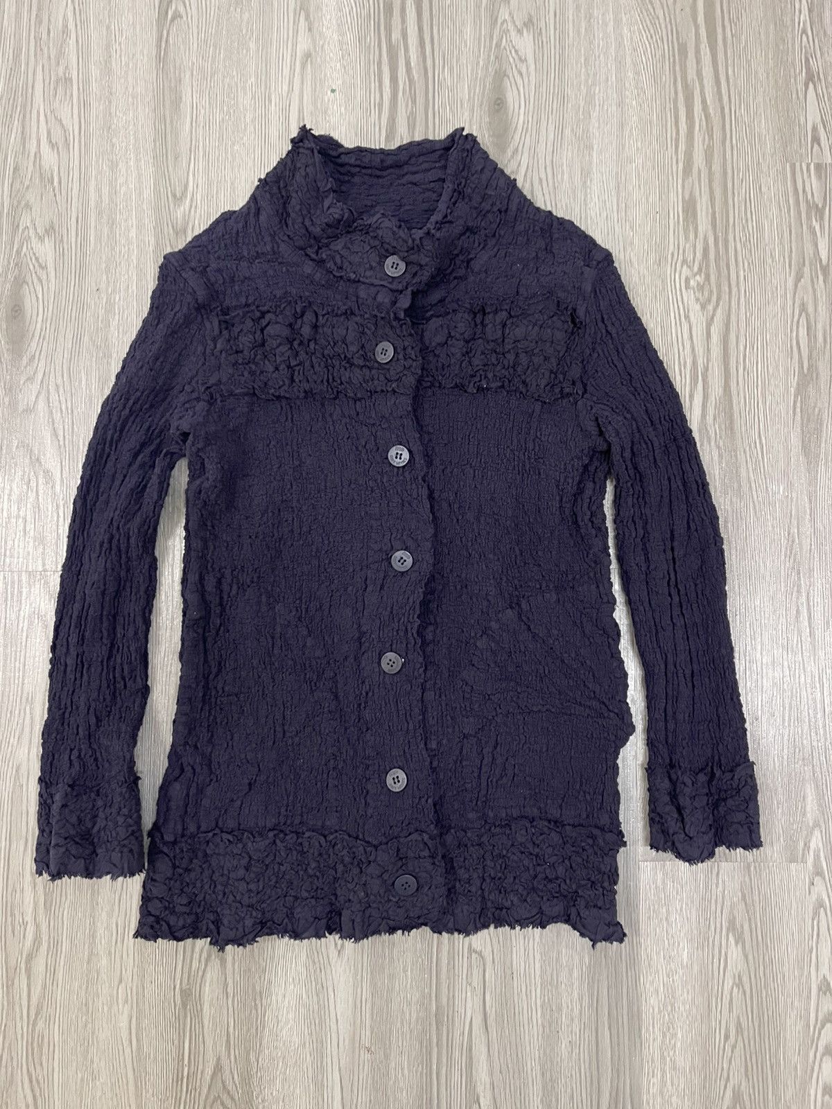 Pleats Please Issey Miyake Issey Miyake Cauliflower Half Neck Jacket Size M / US 6-8 / IT 42-44 - 5 Thumbnail