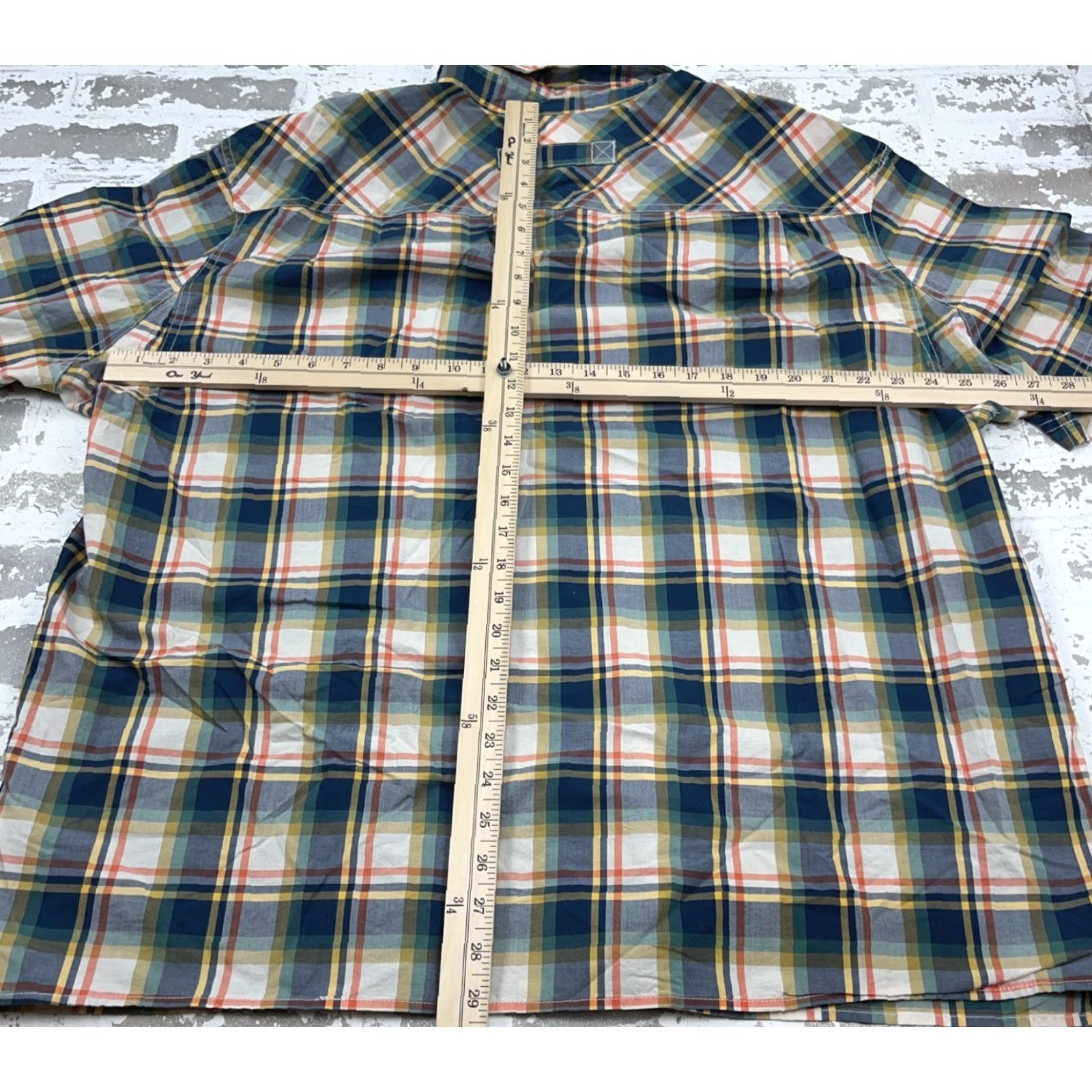 Vintage Duluth Shirt Men XL Blue Plaid Button-Up Pocket Outdoors Casual Comfort Cotton Shirt Size US XL / EU 56 / 4 - 6 Thumbnail