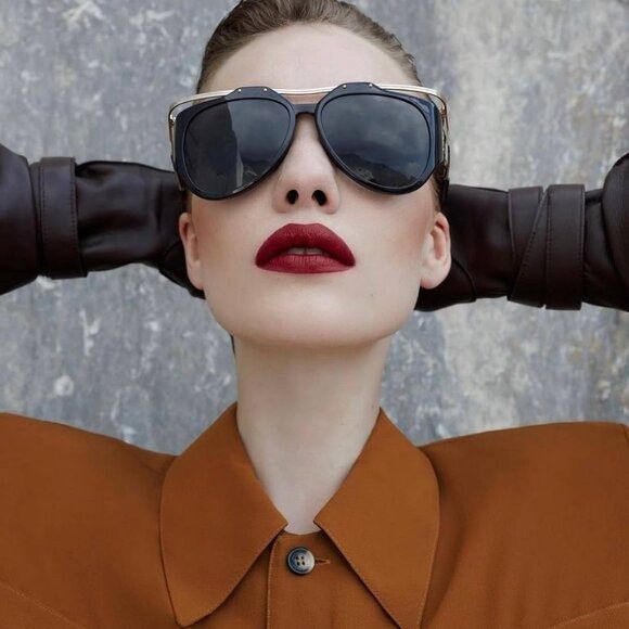 Saint Laurent Paris New Saint Laurent SLM137 AMELIA 001 Sunglasses-Lowest price! Size ONE SIZE - 8 Thumbnail