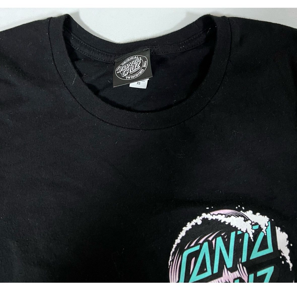 Santa Cruz Skateboards Santa Cruz Skateboards Black Logo Graphic T-Shirt Tee XS 🛹✨ Size US XS / EU 42 / 0 - 4 Thumbnail