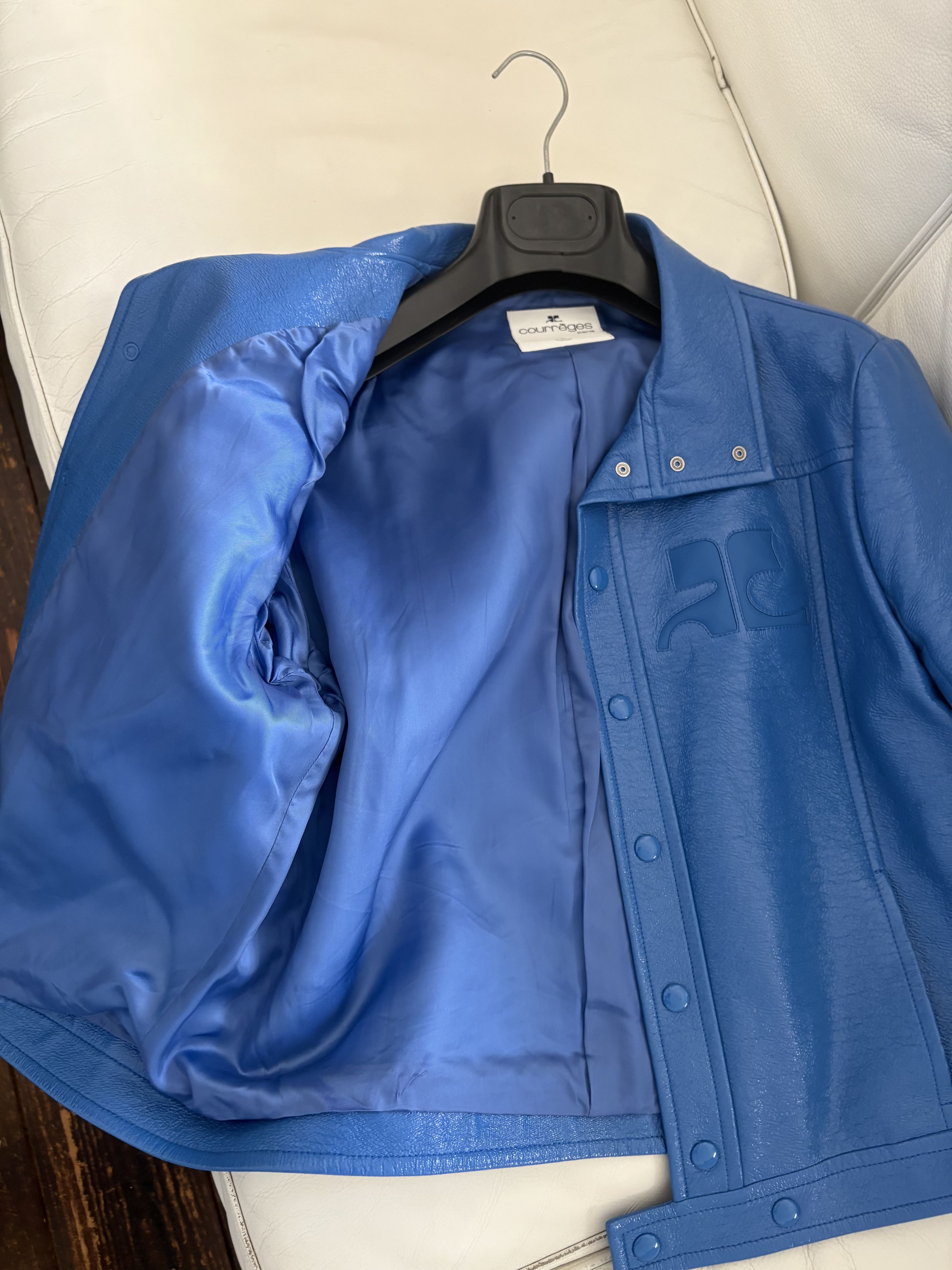 Courreges Courreges jacket men blue Size US XL / EU 56 / 4 - 10 Thumbnail