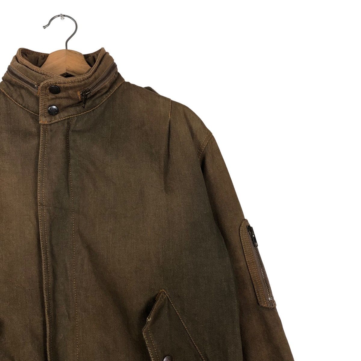 Japanese Brand 🔥Vintage Chore Bomber Jacket Biker Ixi:z Japan Issey Miyake Size US M / EU 48-50 / 2 - 6 Thumbnail