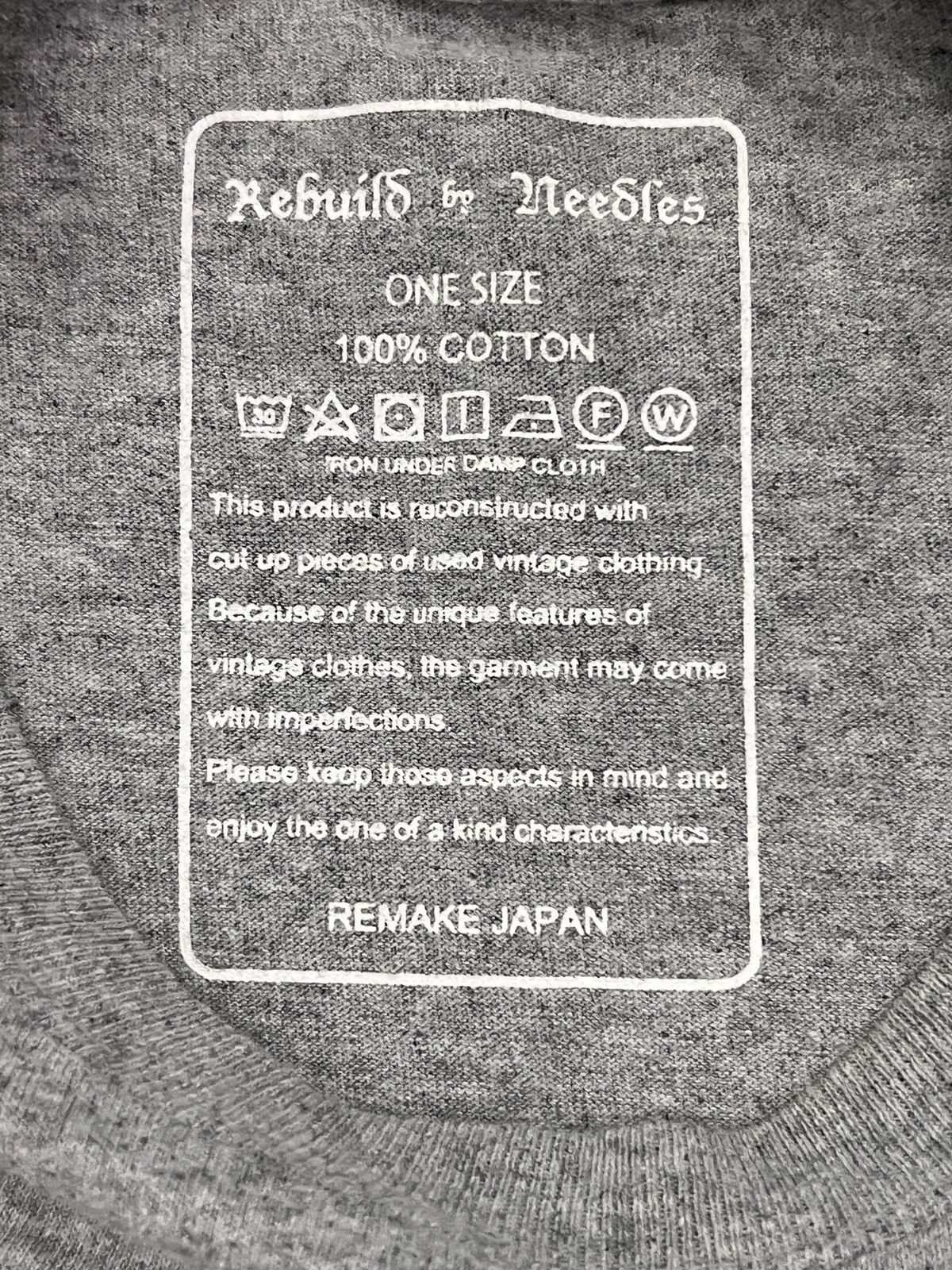 Needles Needles Rebuild by Needles Vintage Multi Panel Patchwork T-S Size US S / EU 44-46 / 1 - 14 Thumbnail