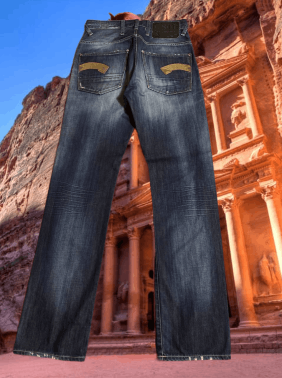 G-Star × Vintage Rarest G star Raw Washed Y2k Punk Denim Pants Size US 29 - 1 Thumbnail
