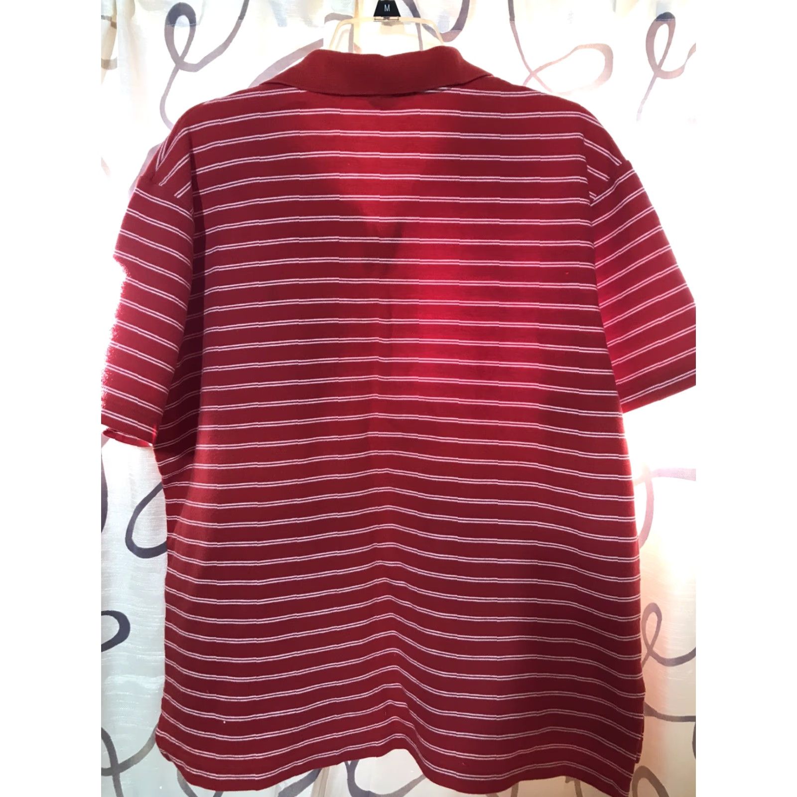 Ralph Lauren Ralph Lauren Striped Polo Shirt Mens Size XL Red/White 100% Cotton Casual Workwear Size US XL / EU 56 / 4 - 3 Thumbnail