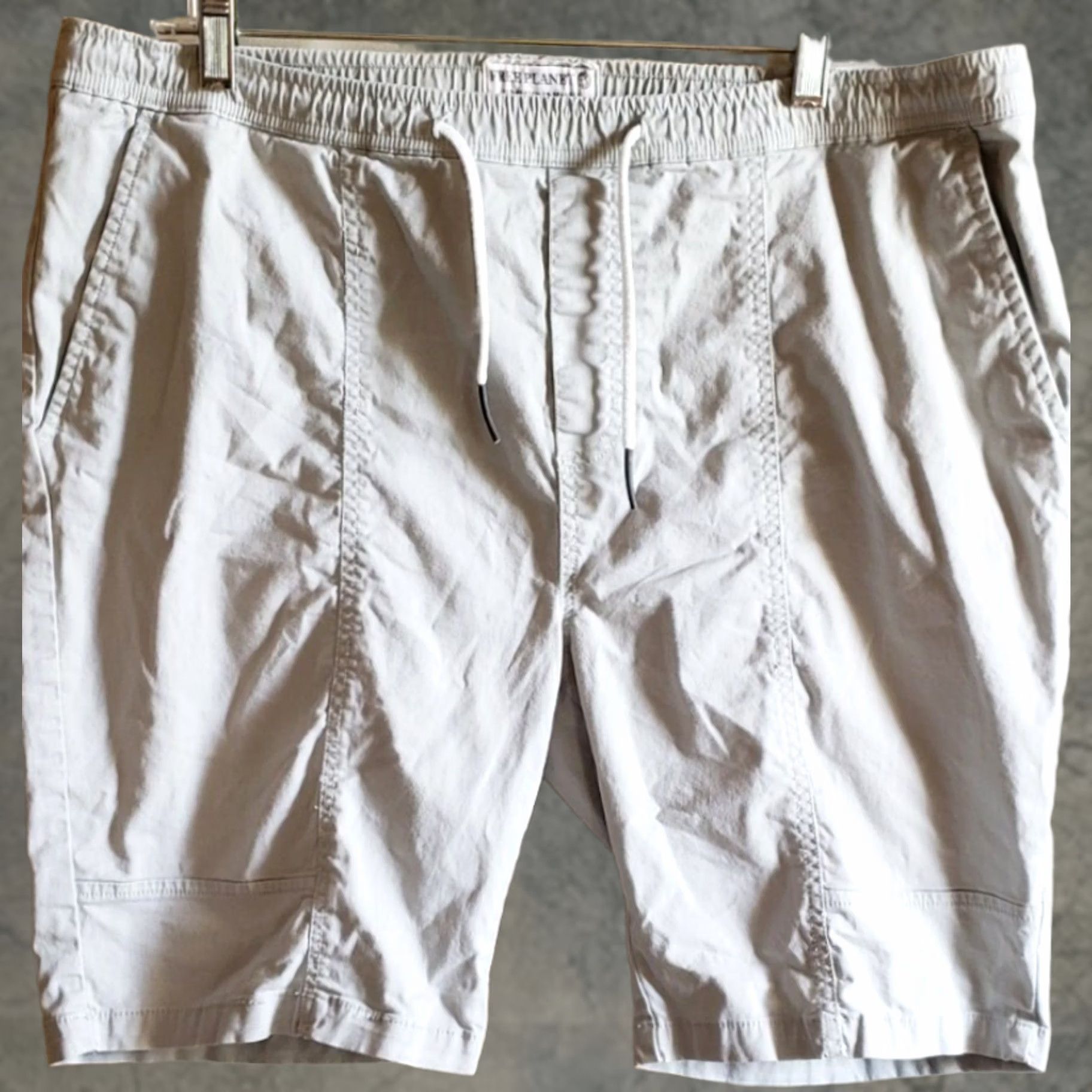 Vintage Free Planet Organic Cotton Casual Men's Stretch Waist Shorts XL 37-40 Light Green Size US 36 / EU 52 - 1 Thumbnail