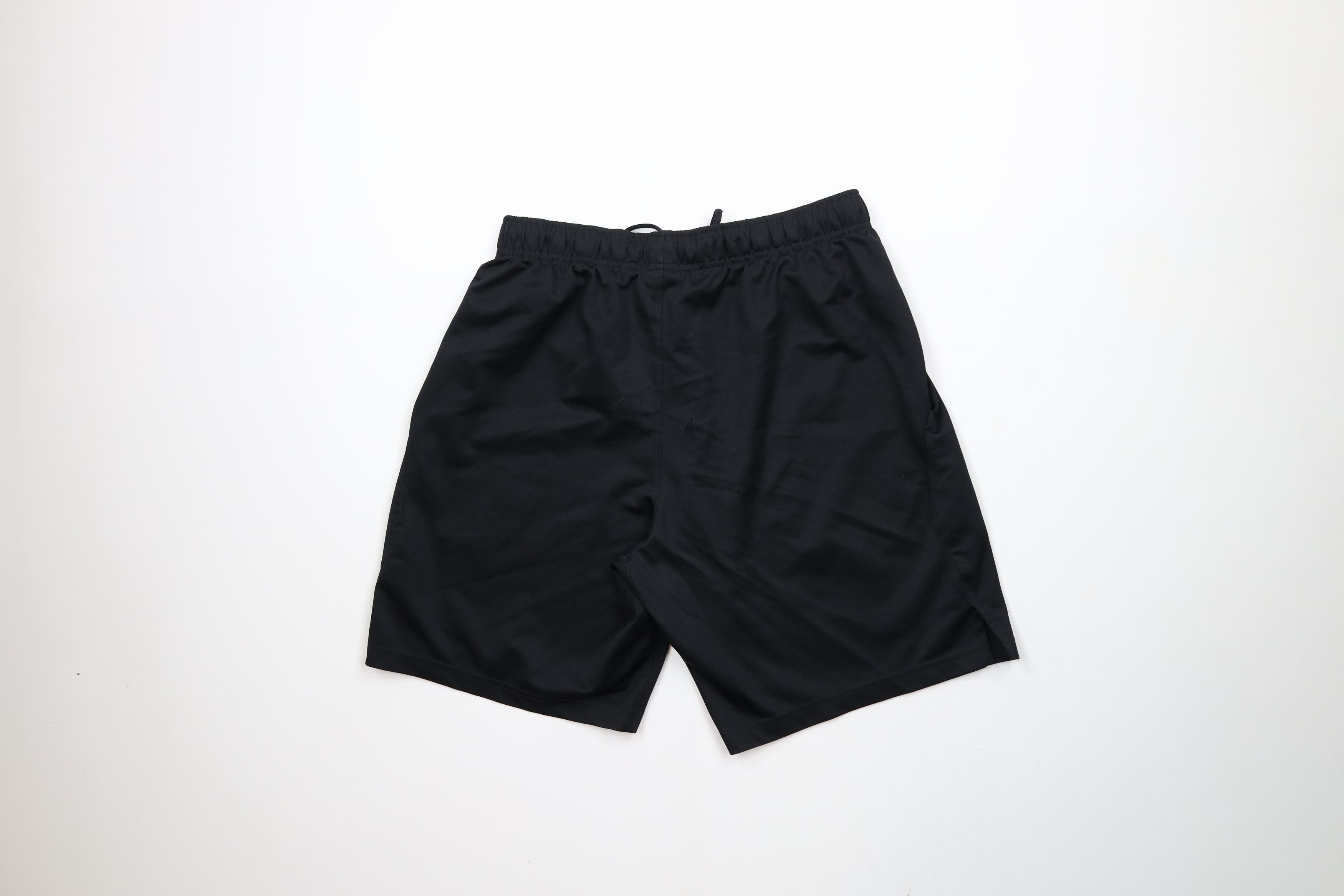 Nike × Vintage Vintage Y2K Nike Above Knee Knit Shorts Black Polyester Size US 34 / EU 50 - 9 Thumbnail