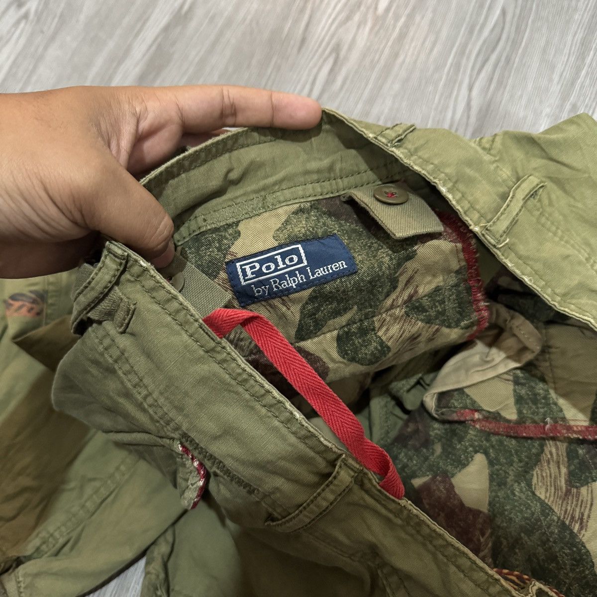 Polo Ralph Lauren Polo Ralph Lauren Painted Cargo Pants Size US 32 / EU 48 - 4 Thumbnail