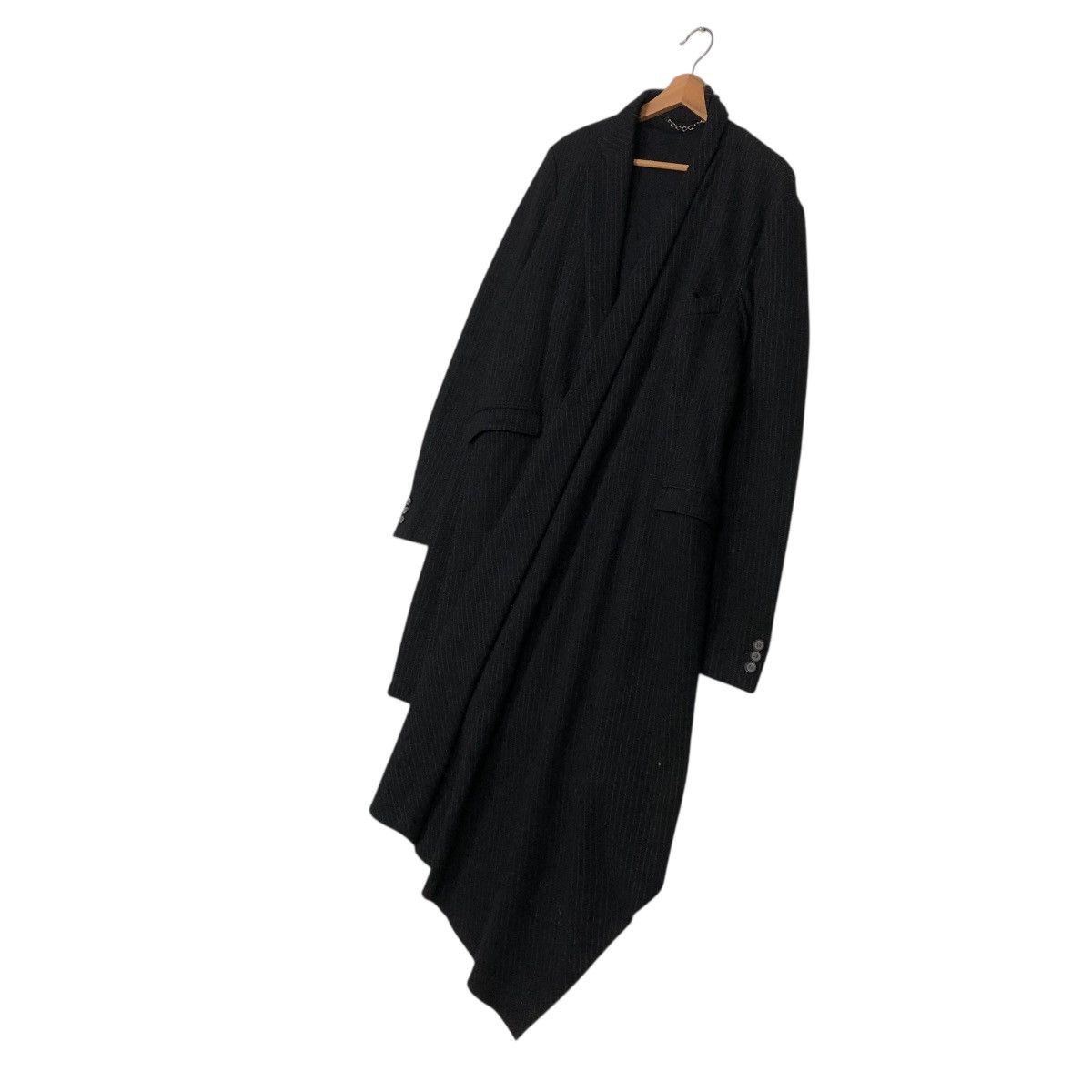 Maison MIHARA YASUHIRO 🔥RICH BLACK AVANT GARDE LONG HALF JACKET MIHARAYASUHIRO Size US M / EU 48-50 / 2 - 3 Thumbnail
