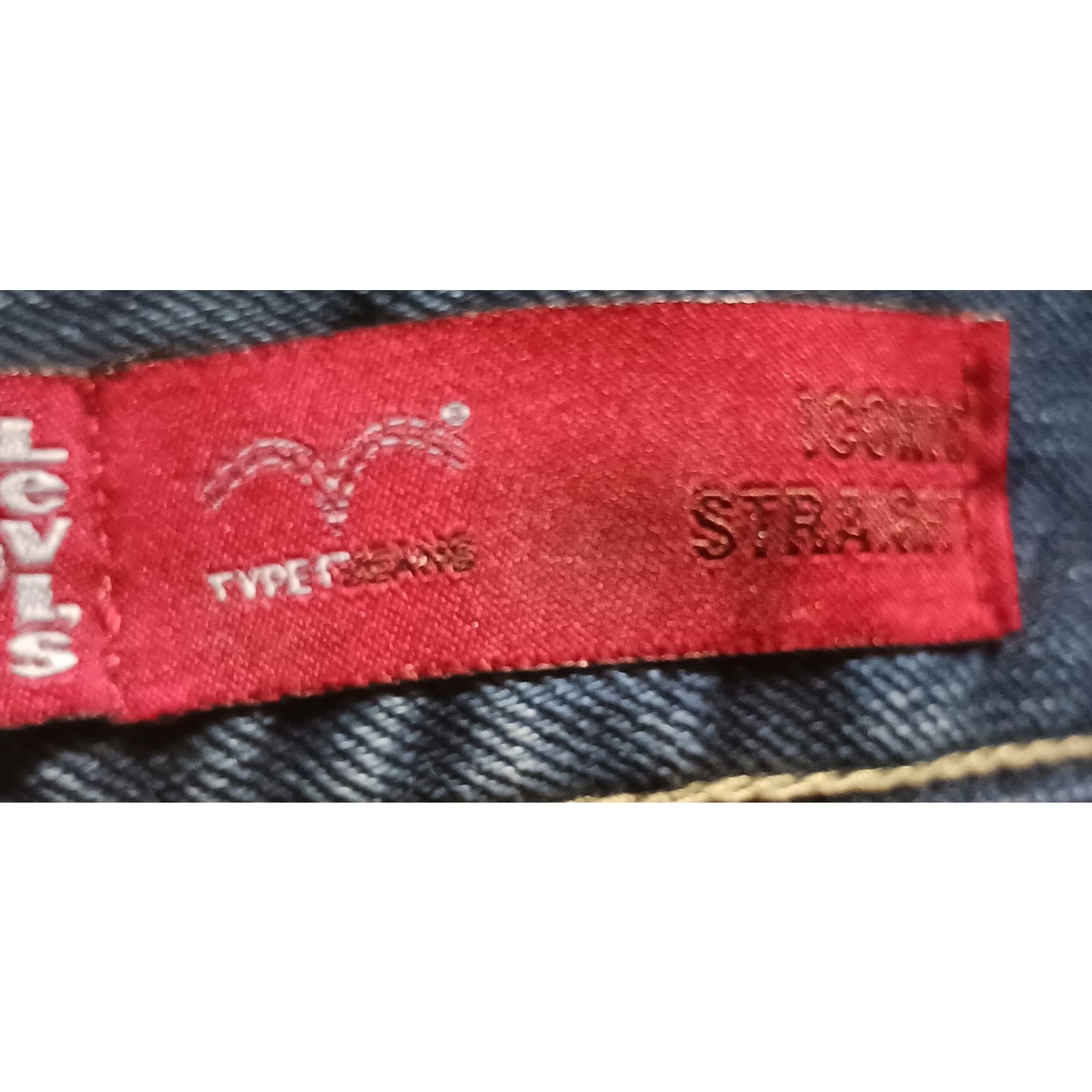 Levi's Levis Iconic Straight Leg Button Fly Jeans Measures 34Wx29L Size US 34 / EU 50 - 10 Thumbnail