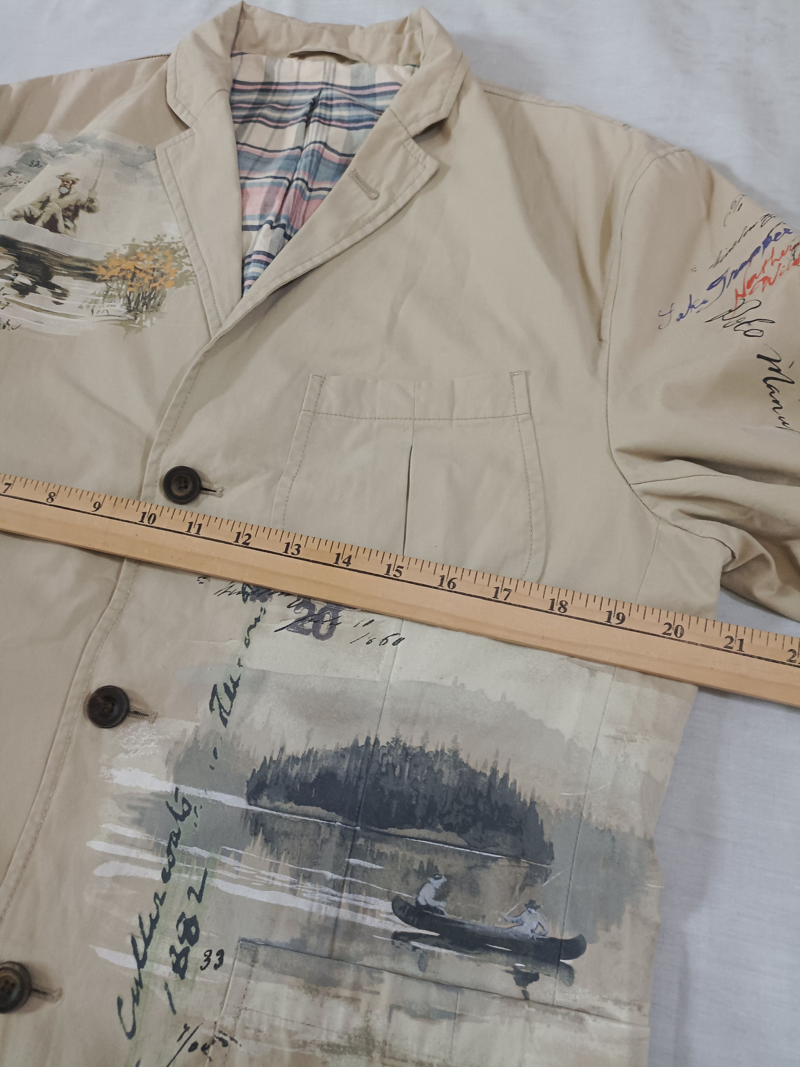 Polo Ralph Lauren Polo Ralph Lauren Lake Trapper Painted Blazer Jacket Size US L / EU 52-54 / 3 - 10 Thumbnail