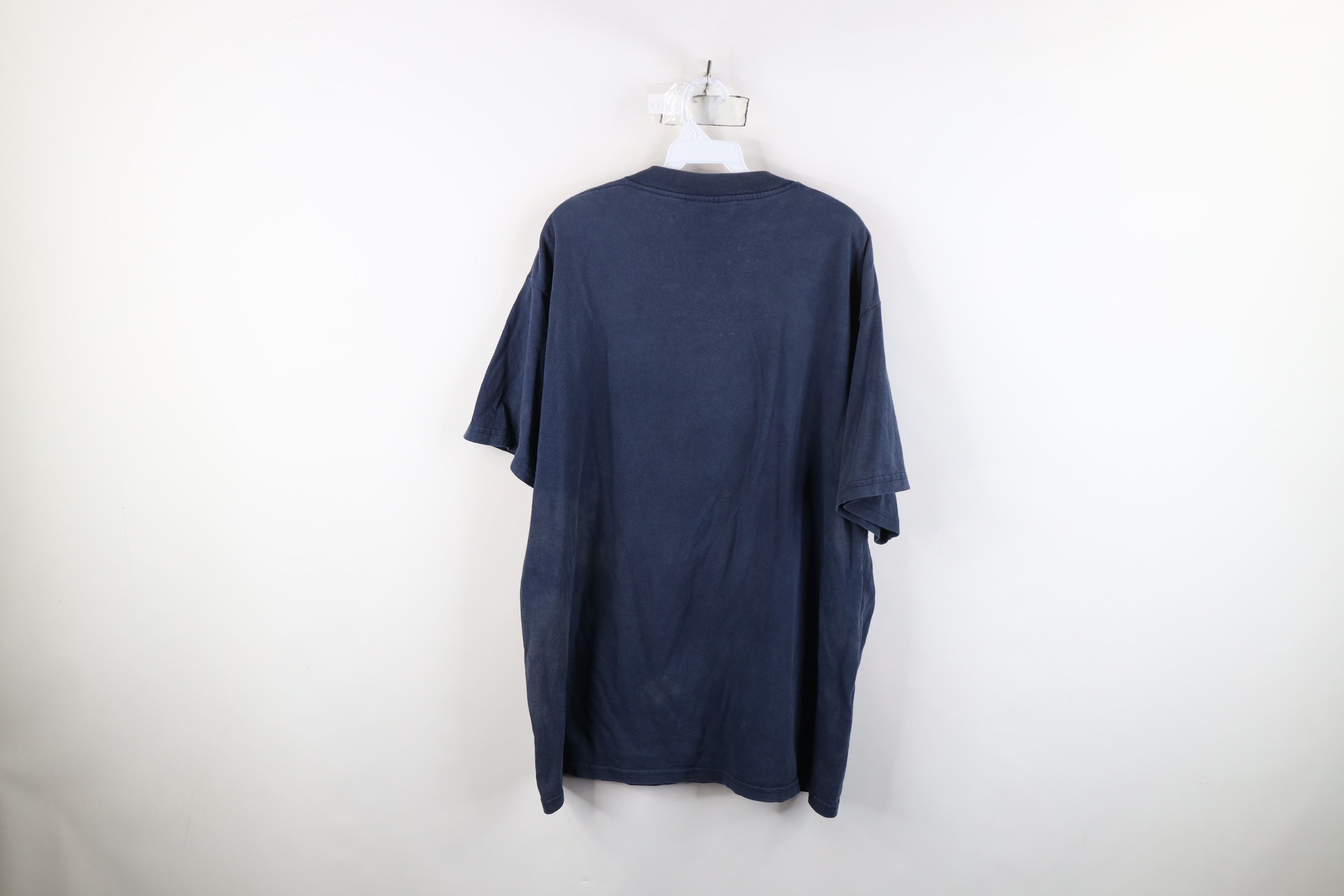 Vintage Vintage 90s MTV Sports Short Sleeve T-Shirt Blue Cotton Size US XL / EU 56 / 4 - 11 Thumbnail